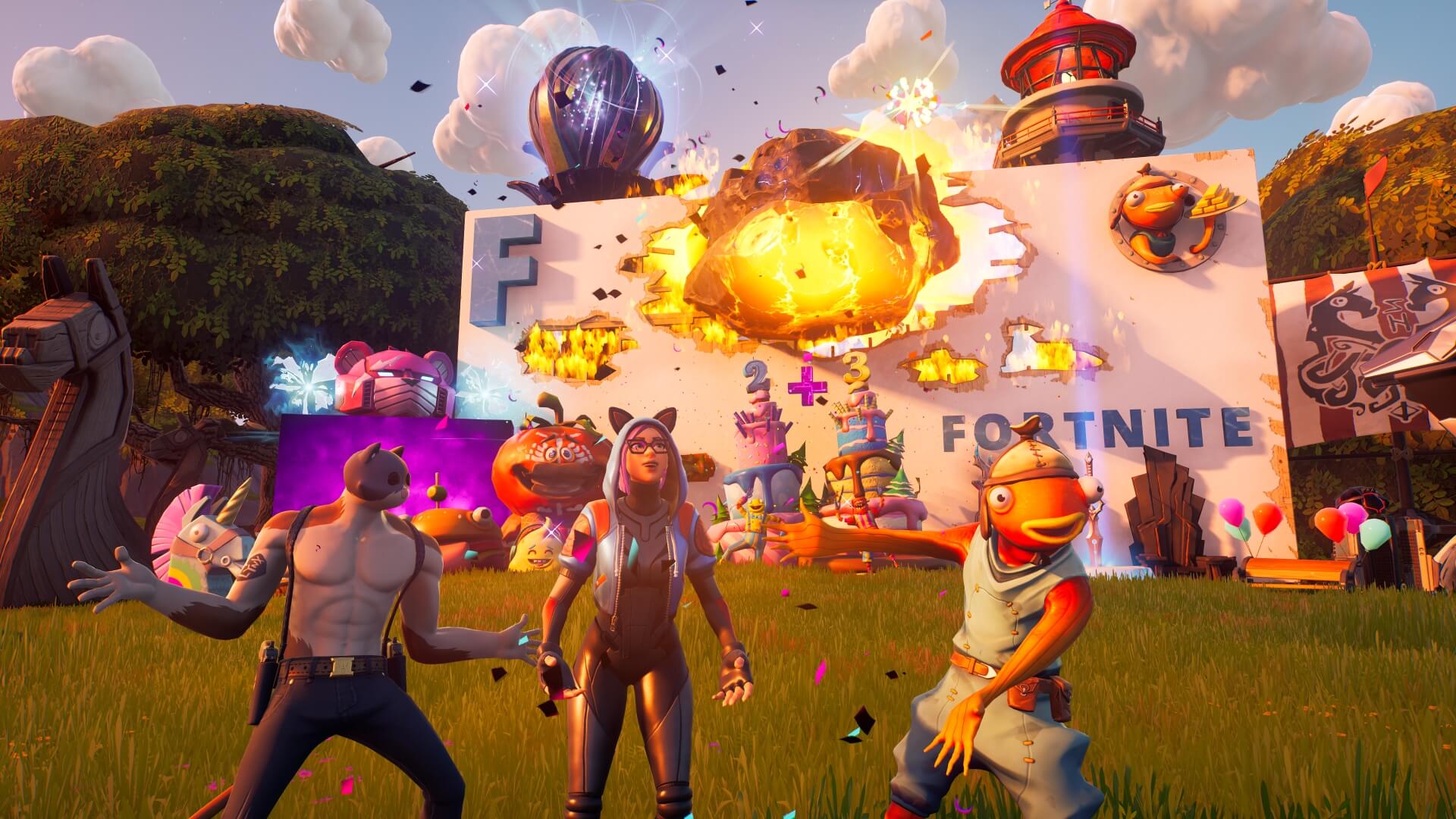 Happy Birthday Fortnite Images Wallpapers