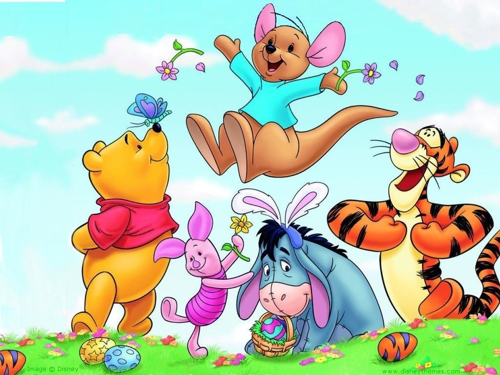 Happy Easter Winnie The Pooh Wallpapers