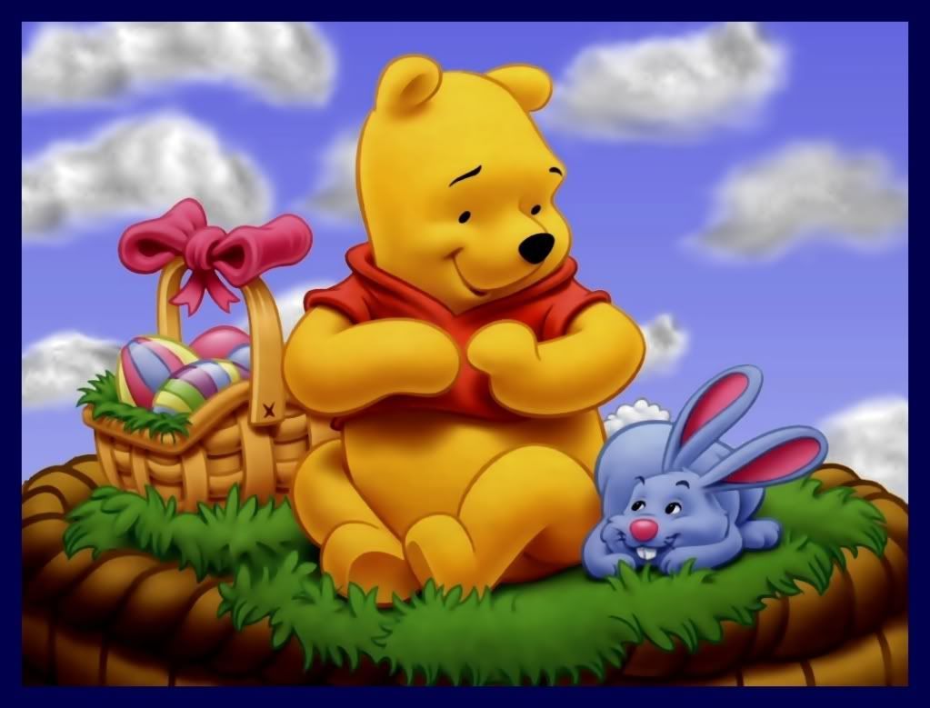 Happy Easter Winnie The Pooh Wallpapers