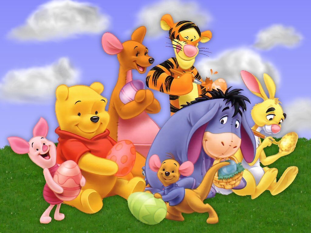 Happy Easter Winnie The Pooh Wallpapers