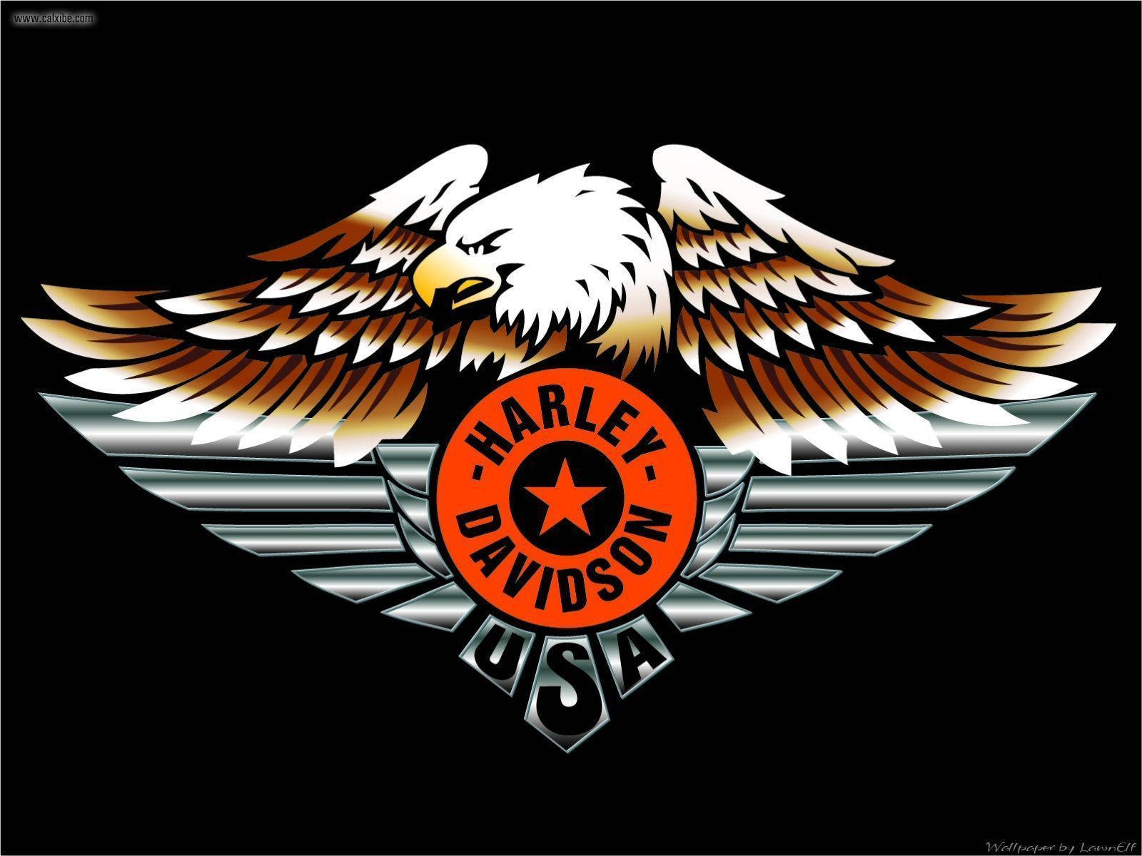 Harley Davidson Logo Eagle Wallpapers