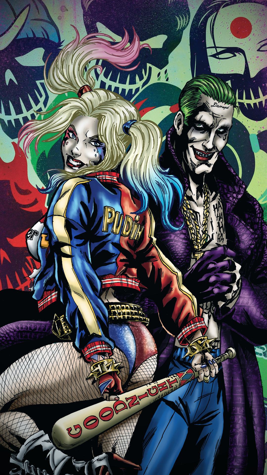 Harley Quinn And Joker Iphone Wallpapers