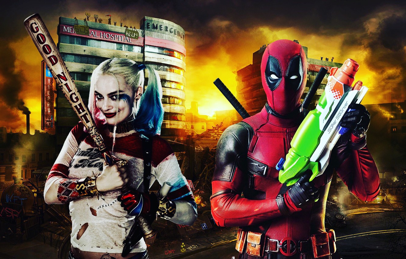 Harley Quinn Deadpool Wallpapers