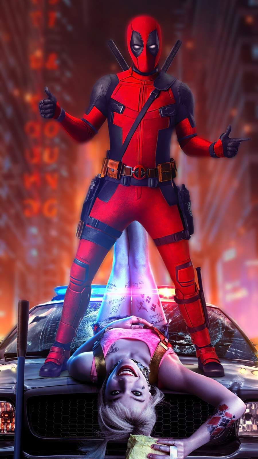 Harley Quinn Deadpool Wallpapers