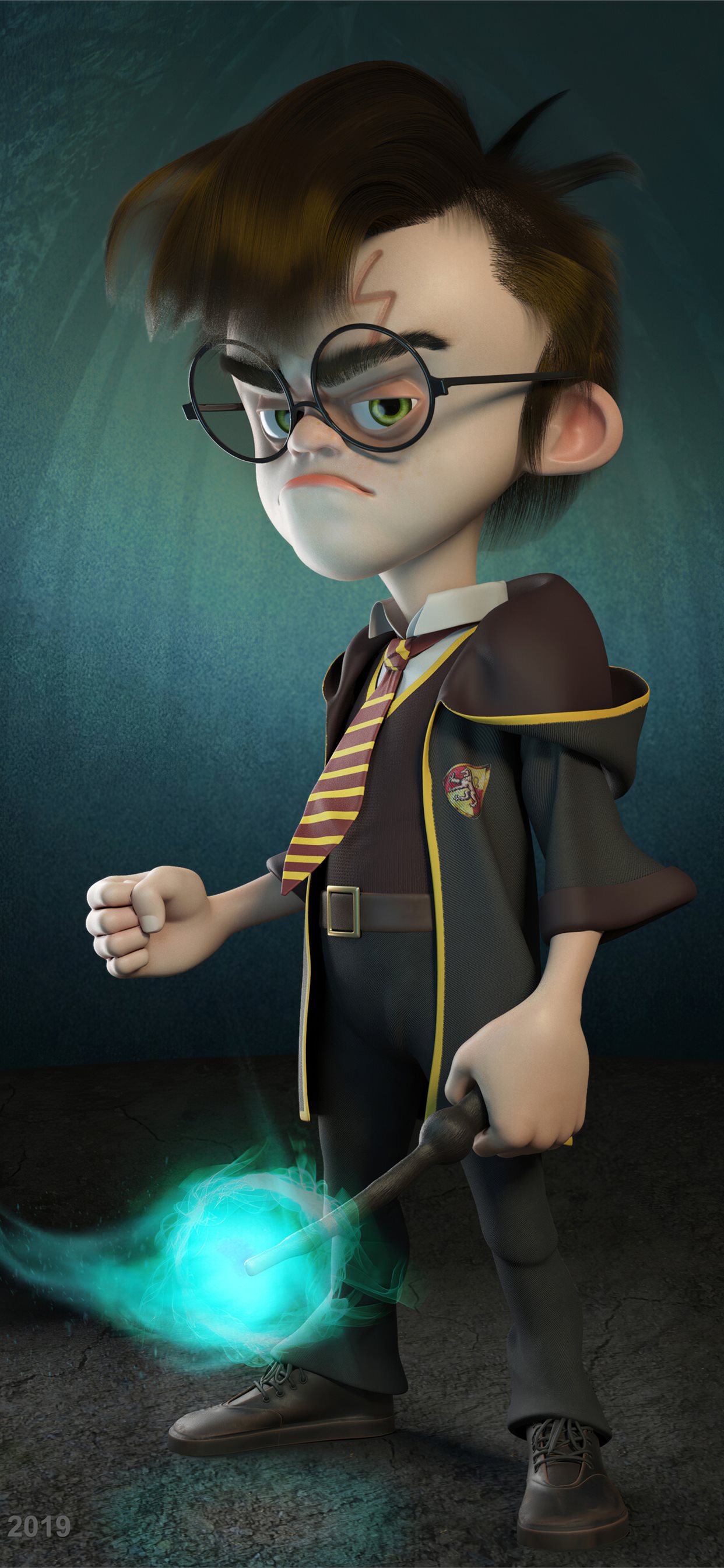 Harry Potter Characters Cartoons Wallpapers