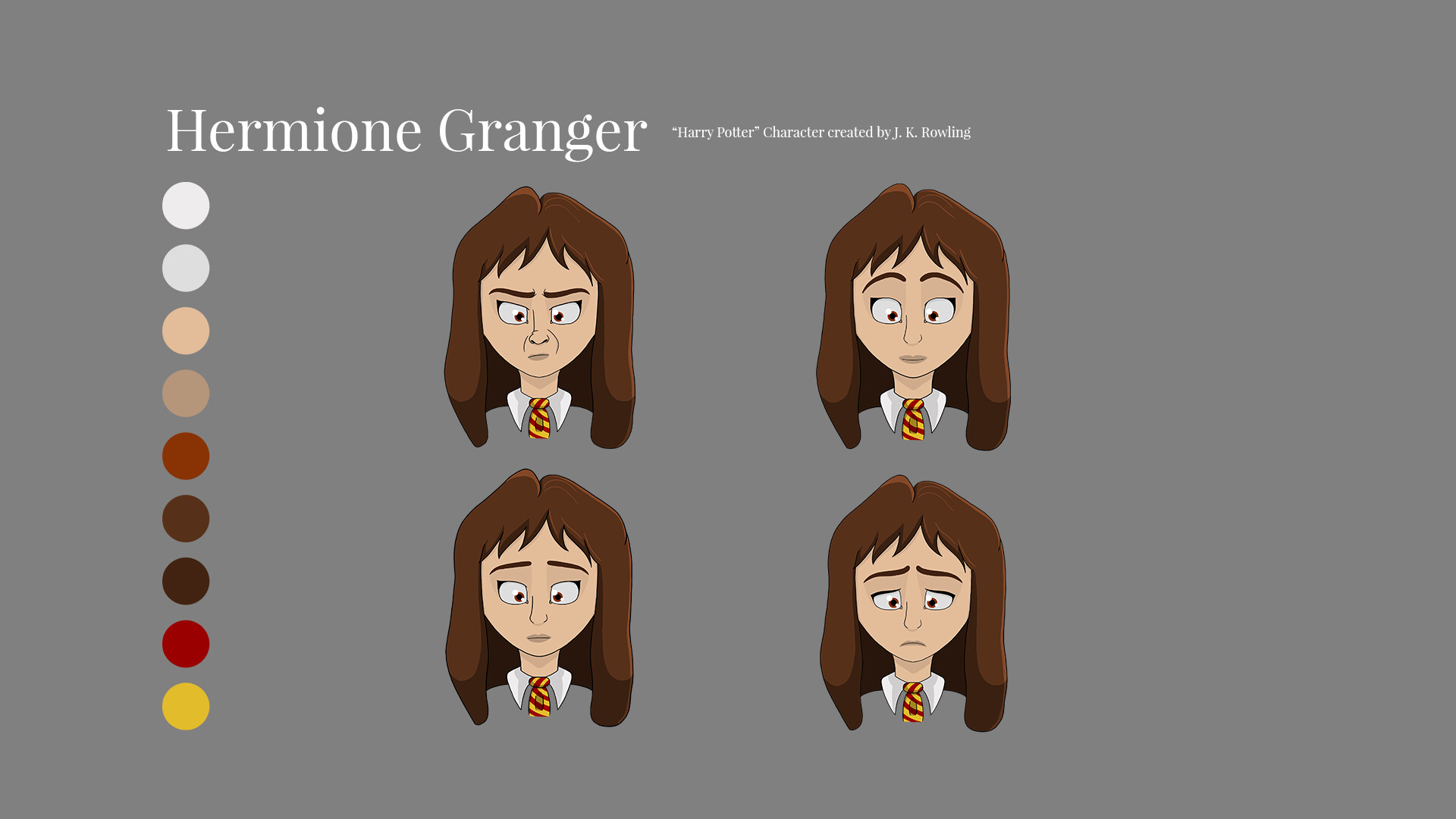 Harry Potter Characters Cartoons Wallpapers