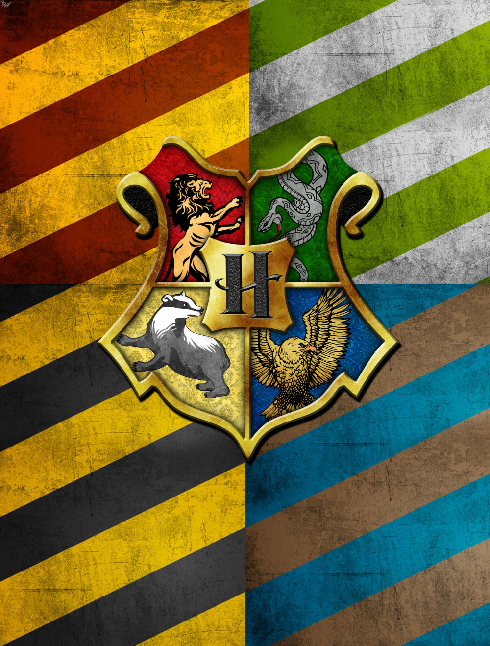 Harry Potter Flags Wallpapers