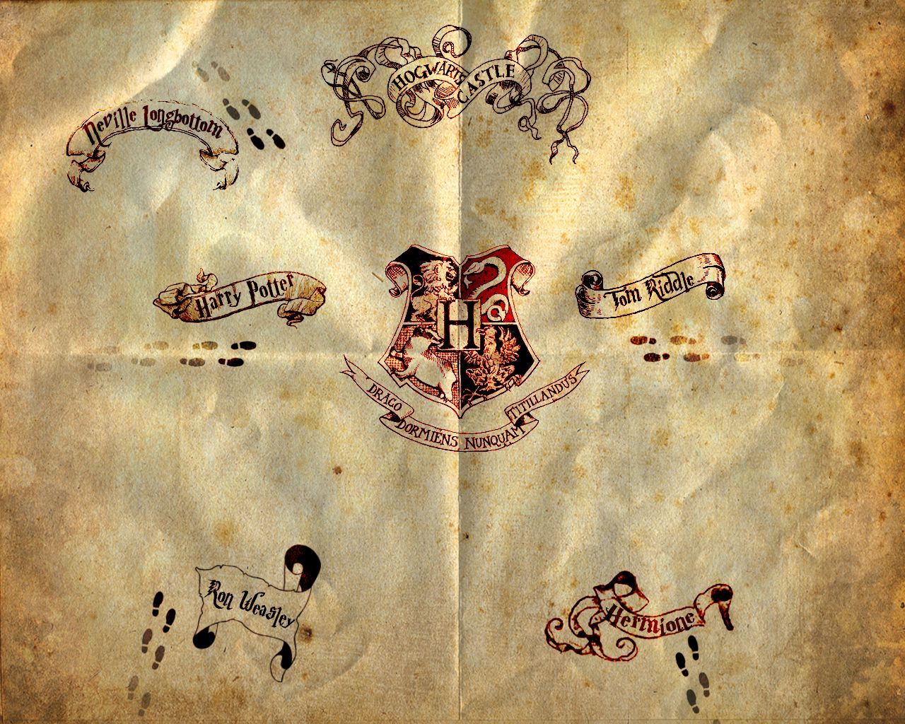 Harry Potter Marauders Map Wallpapers