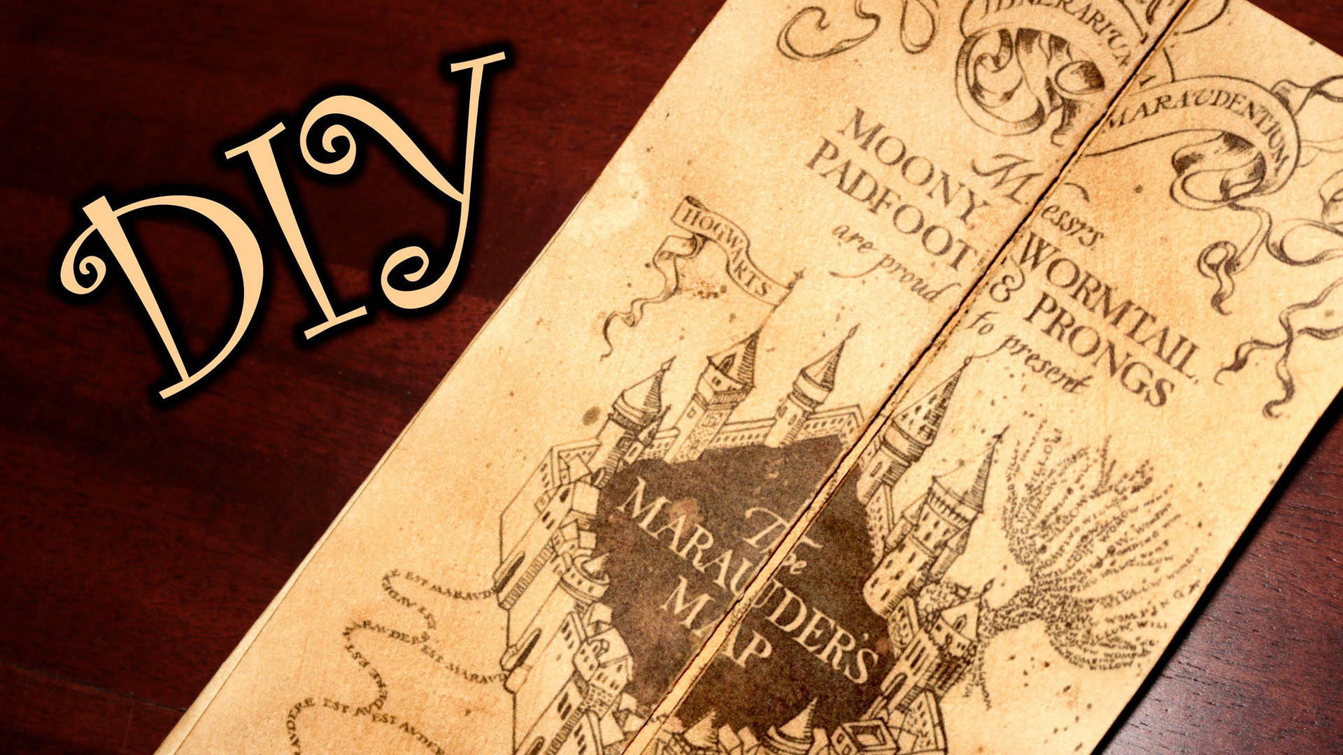 Harry Potter Marauders Map Wallpapers