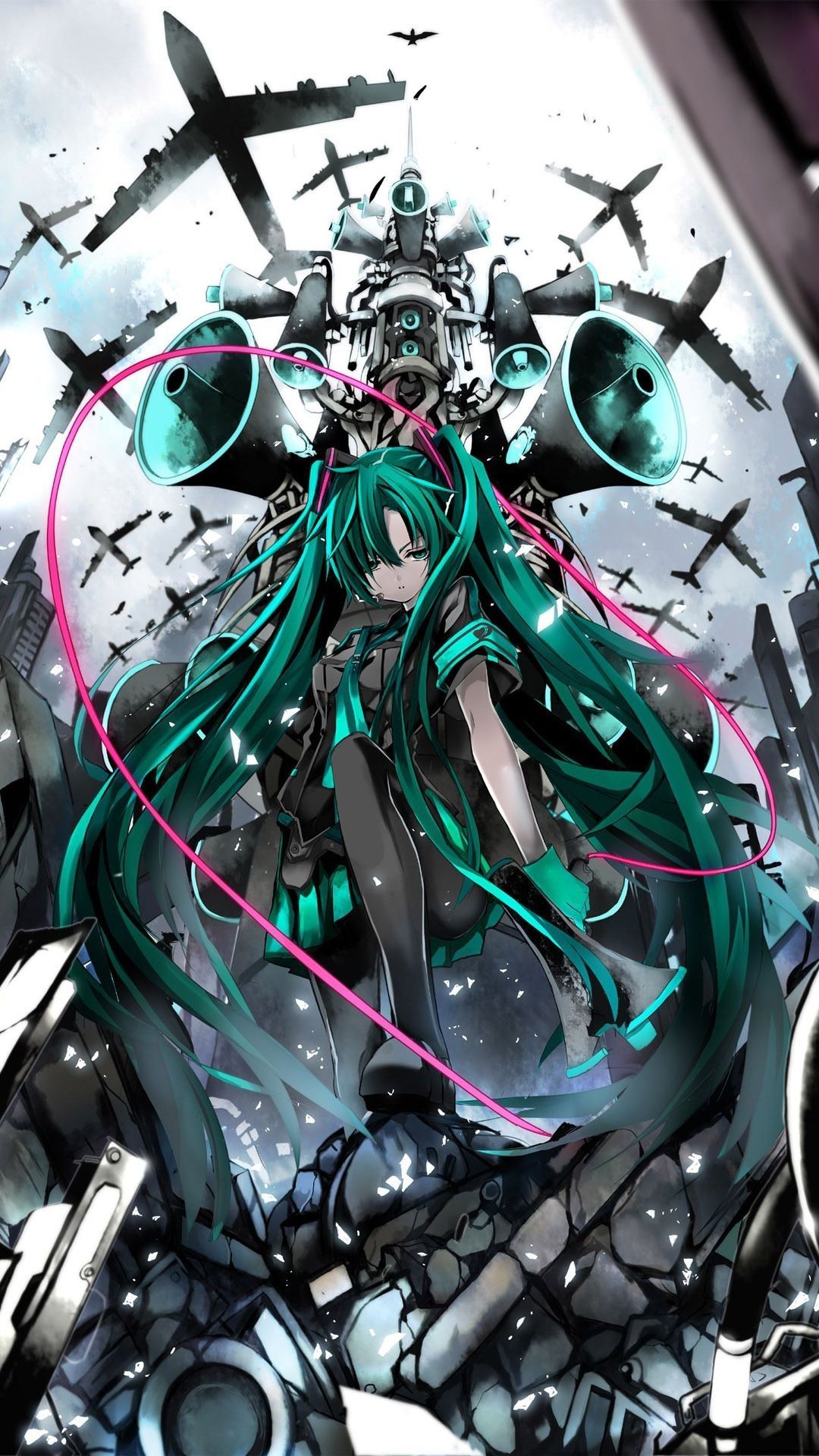 Hatsune Miku Iphone Wallpapers