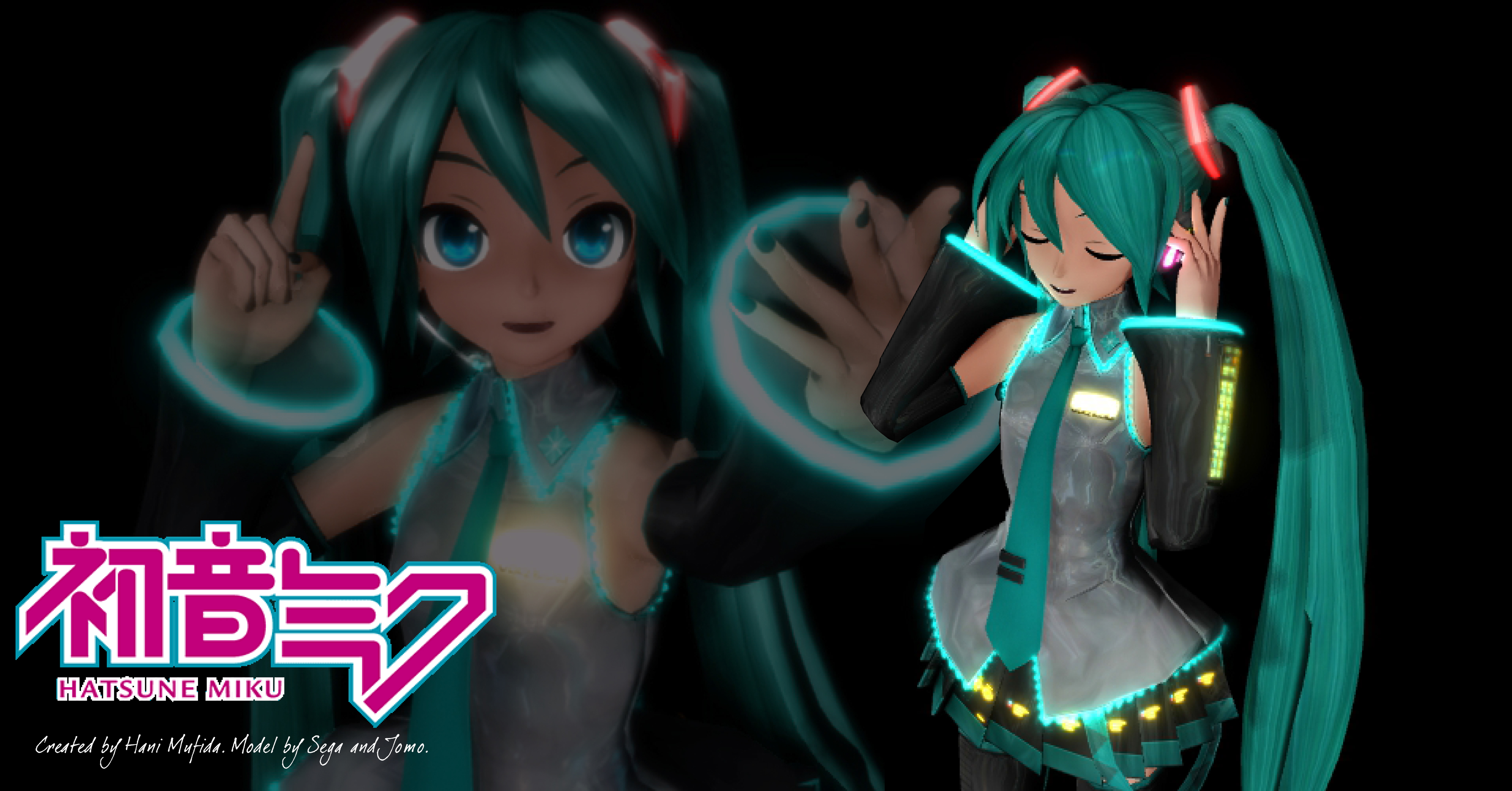 Hatsune Miku 3D Wallpapers