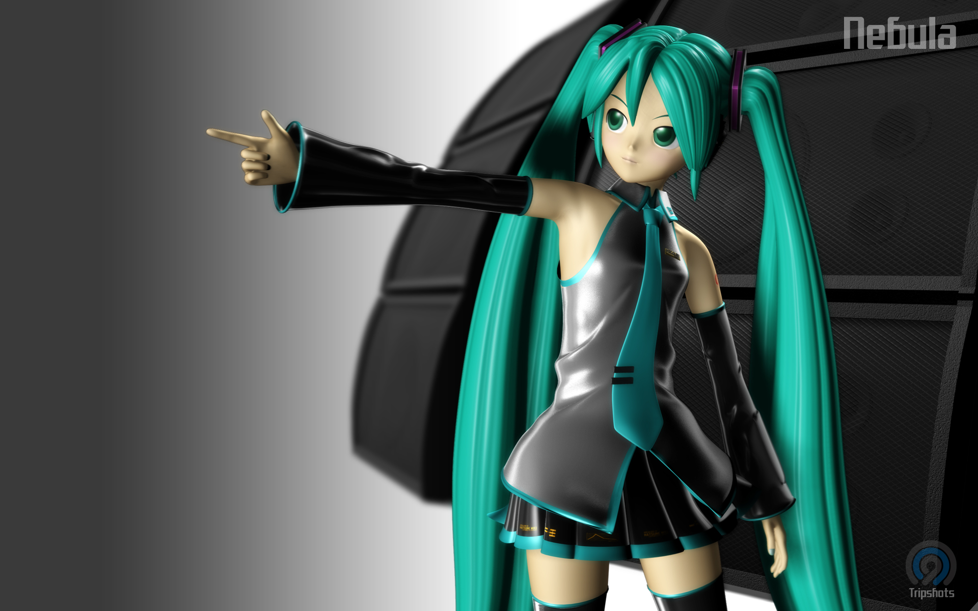 Hatsune Miku 3D Wallpapers