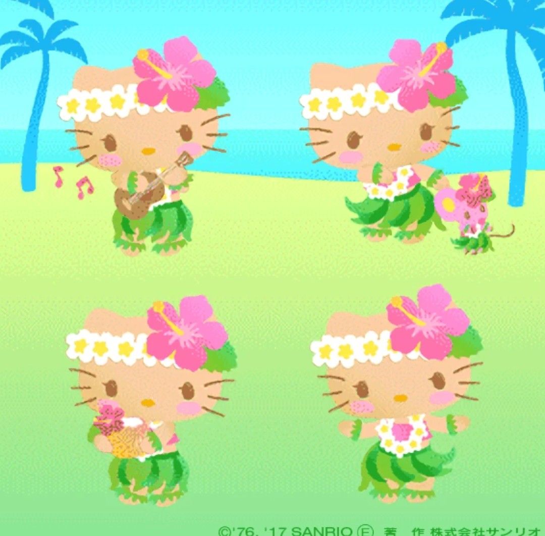 Hawaii Hello Kitty Wallpapers