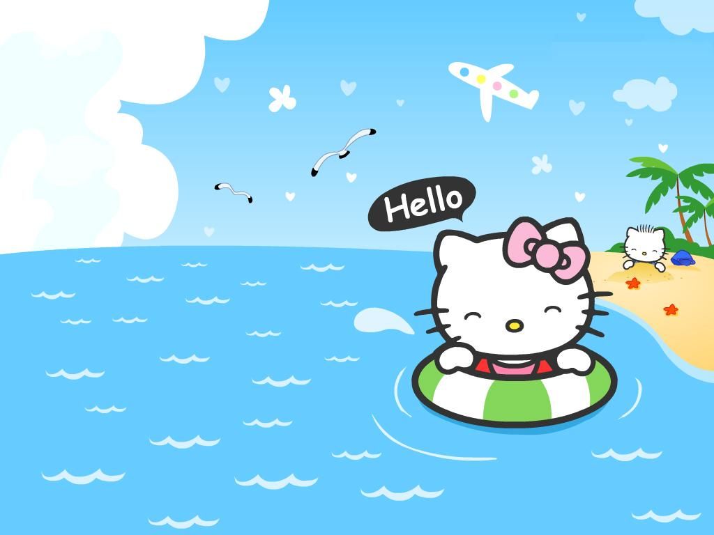 Hawaii Hello Kitty Wallpapers