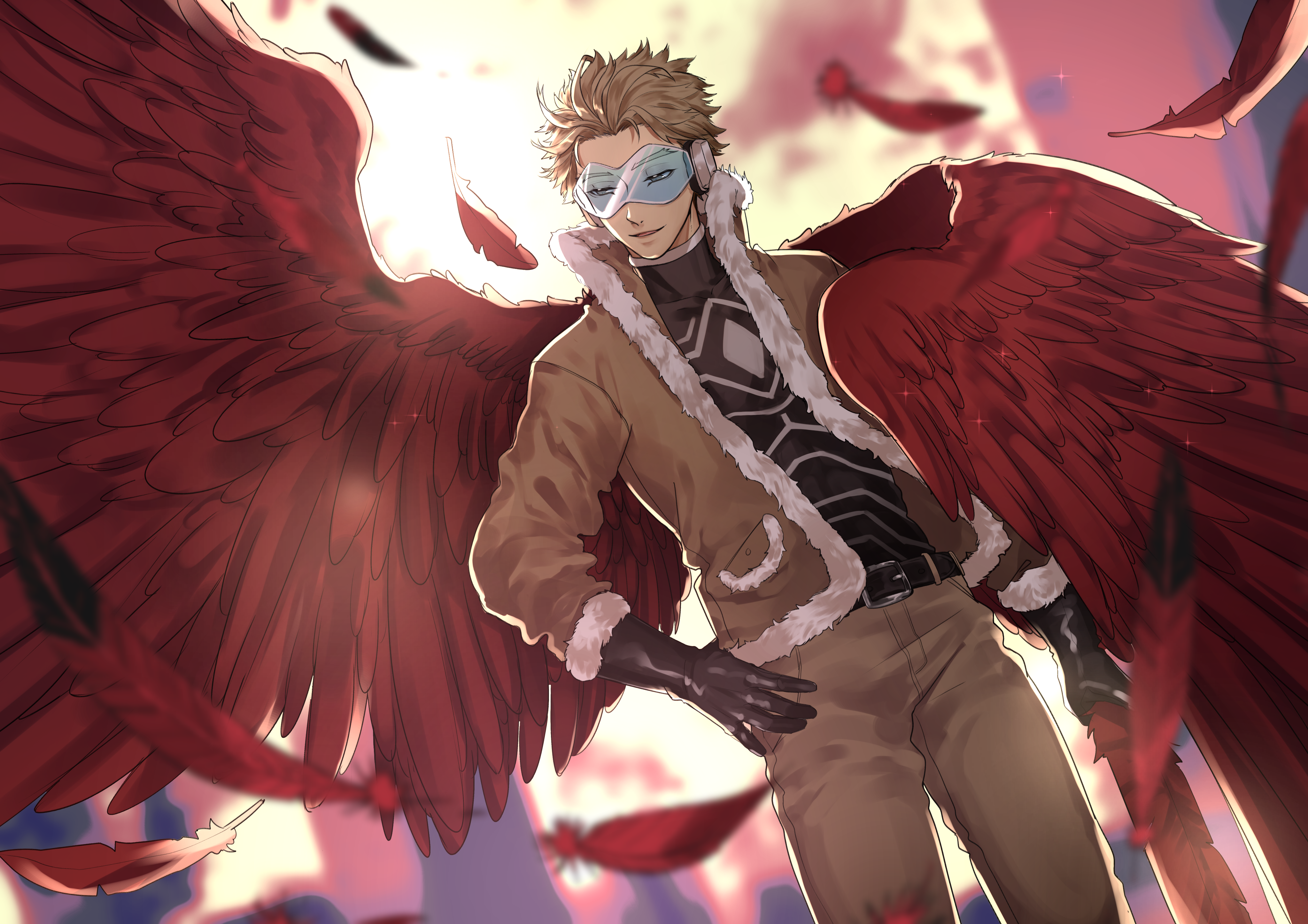 Hawks Mha Fanart Wallpapers