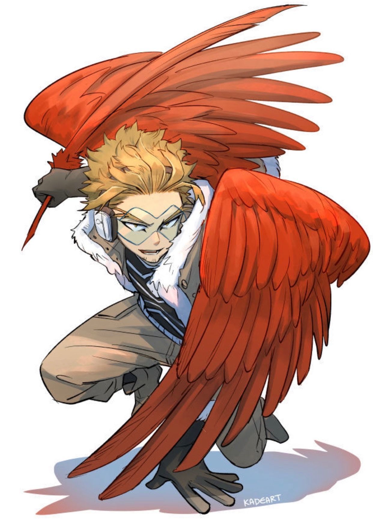 Hawks Mha Fanart Wallpapers