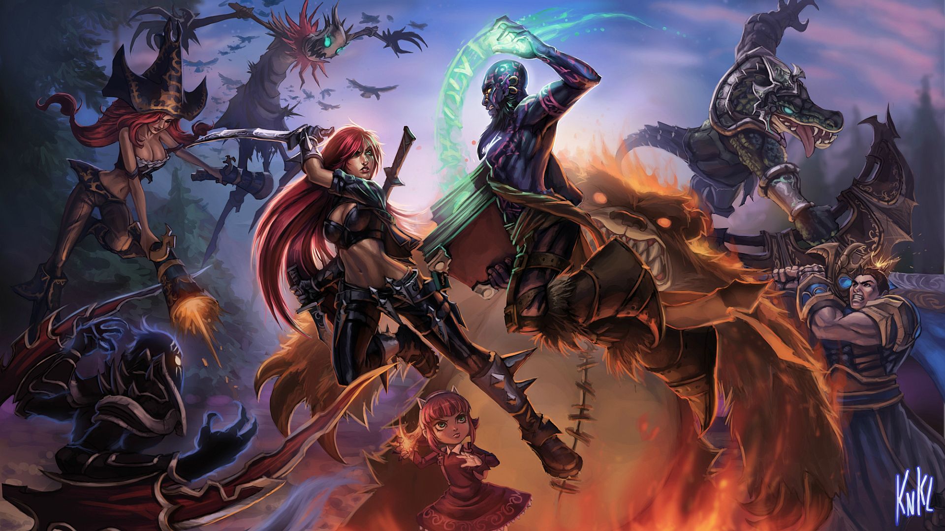 Hd League Of Legends Wallpapers