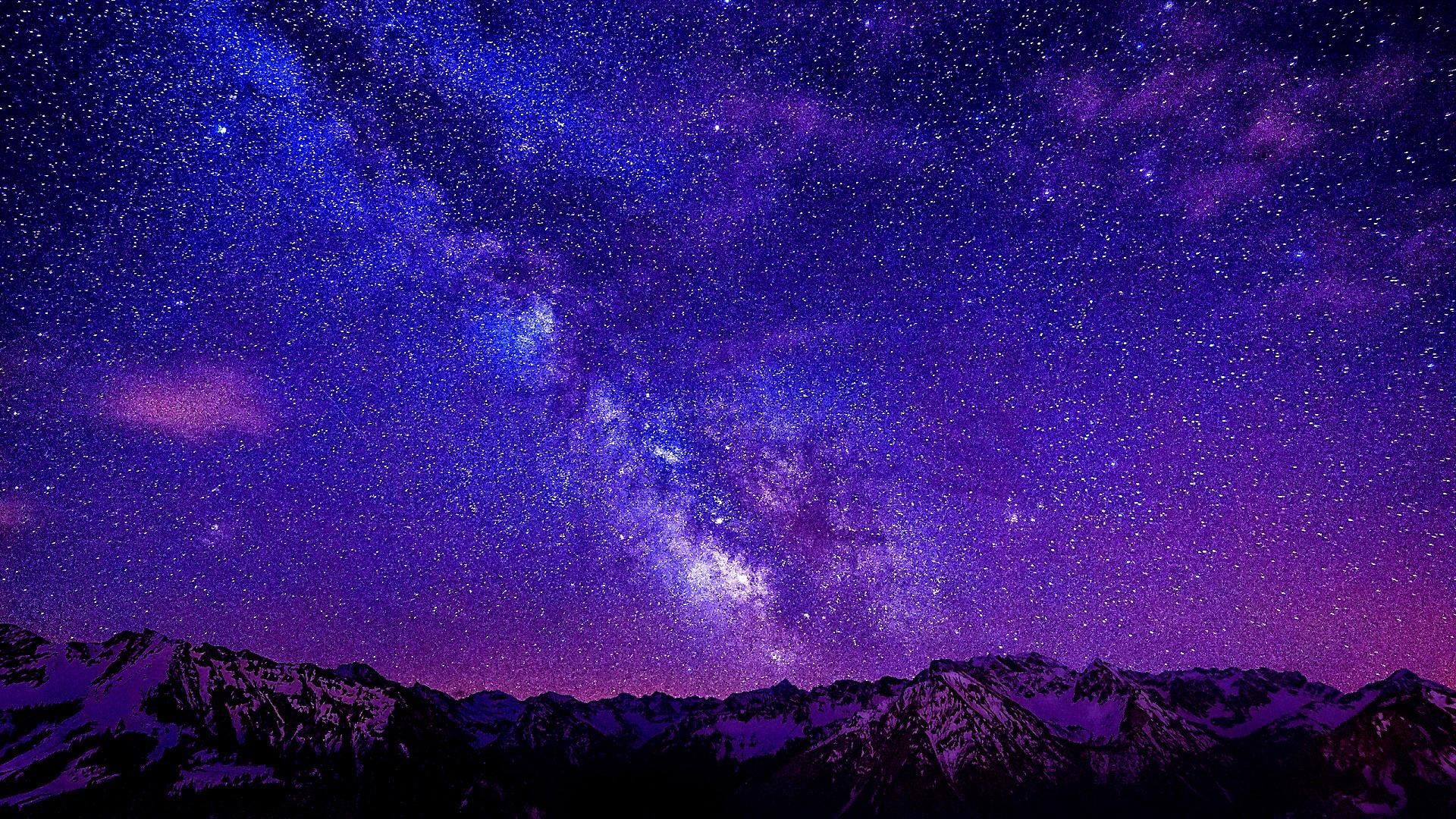 Hd Starry Night Wallpapers