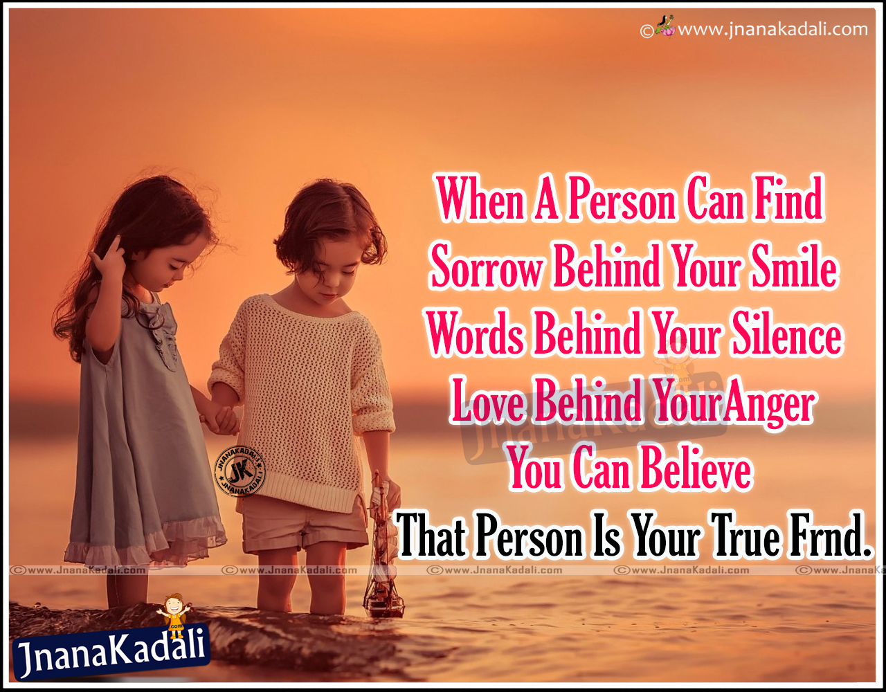 Heart Touching Quotes On Friendship Wallpapers