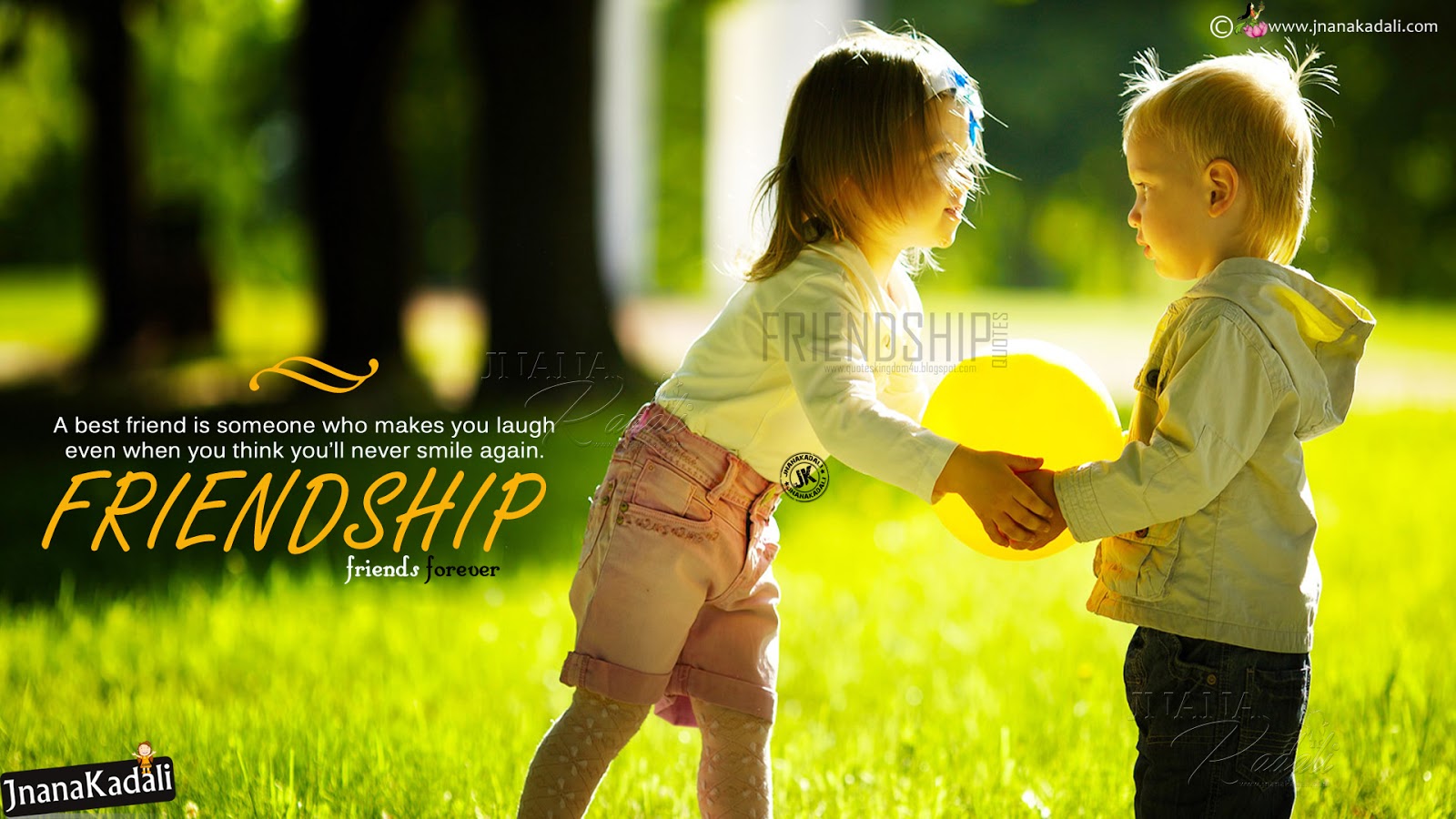 Heart Touching Quotes On Friendship Wallpapers