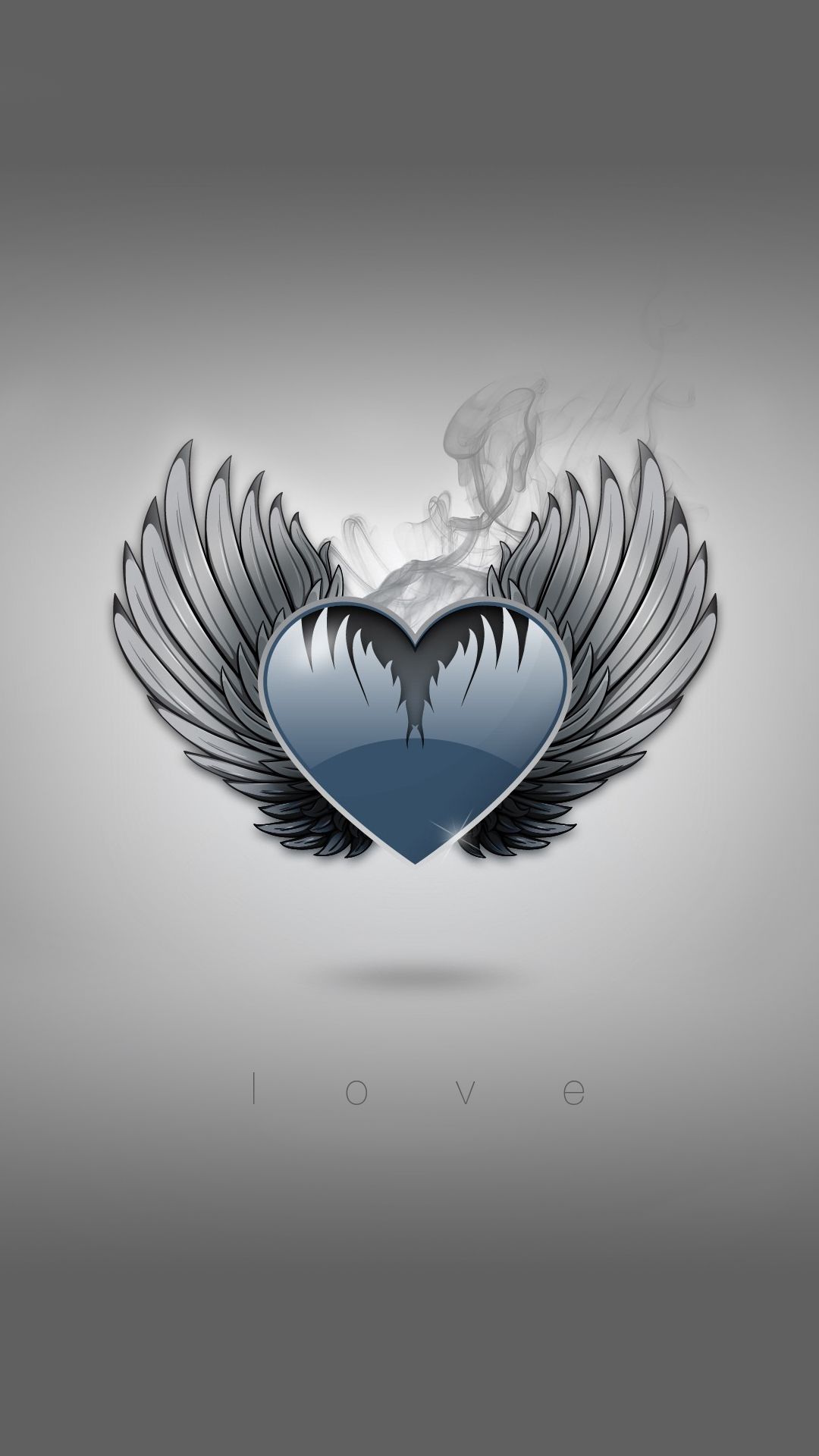 Heart With Wings Wallpapers