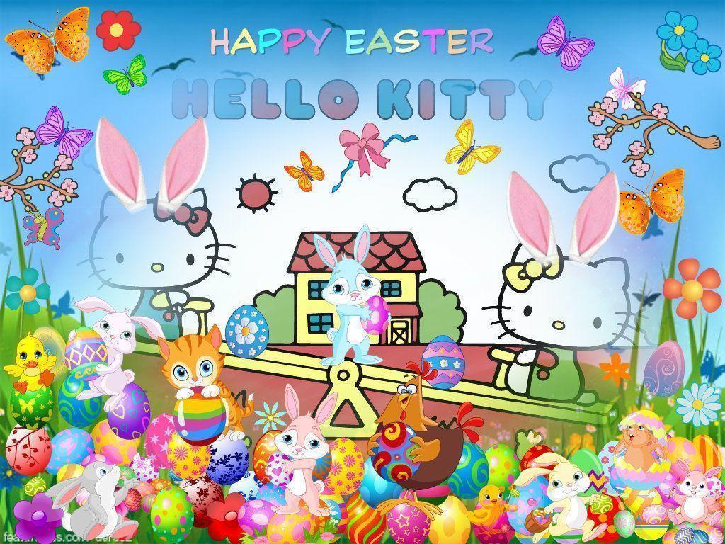 Hello Kitty Easter Wallpapers