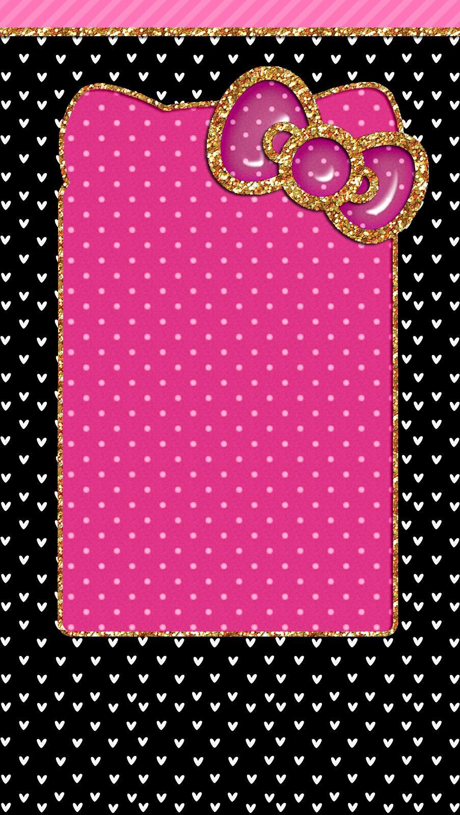 Hello Kitty Glitter Wallpapers