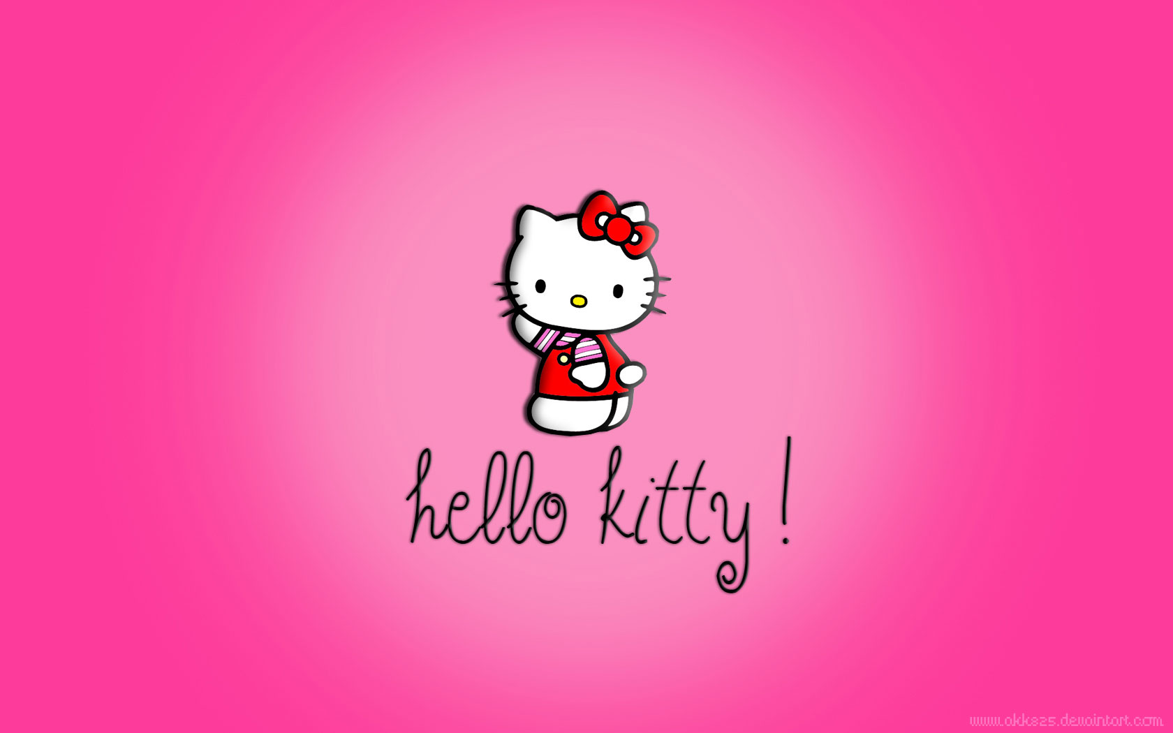 Hello Kitty Glitter Wallpapers