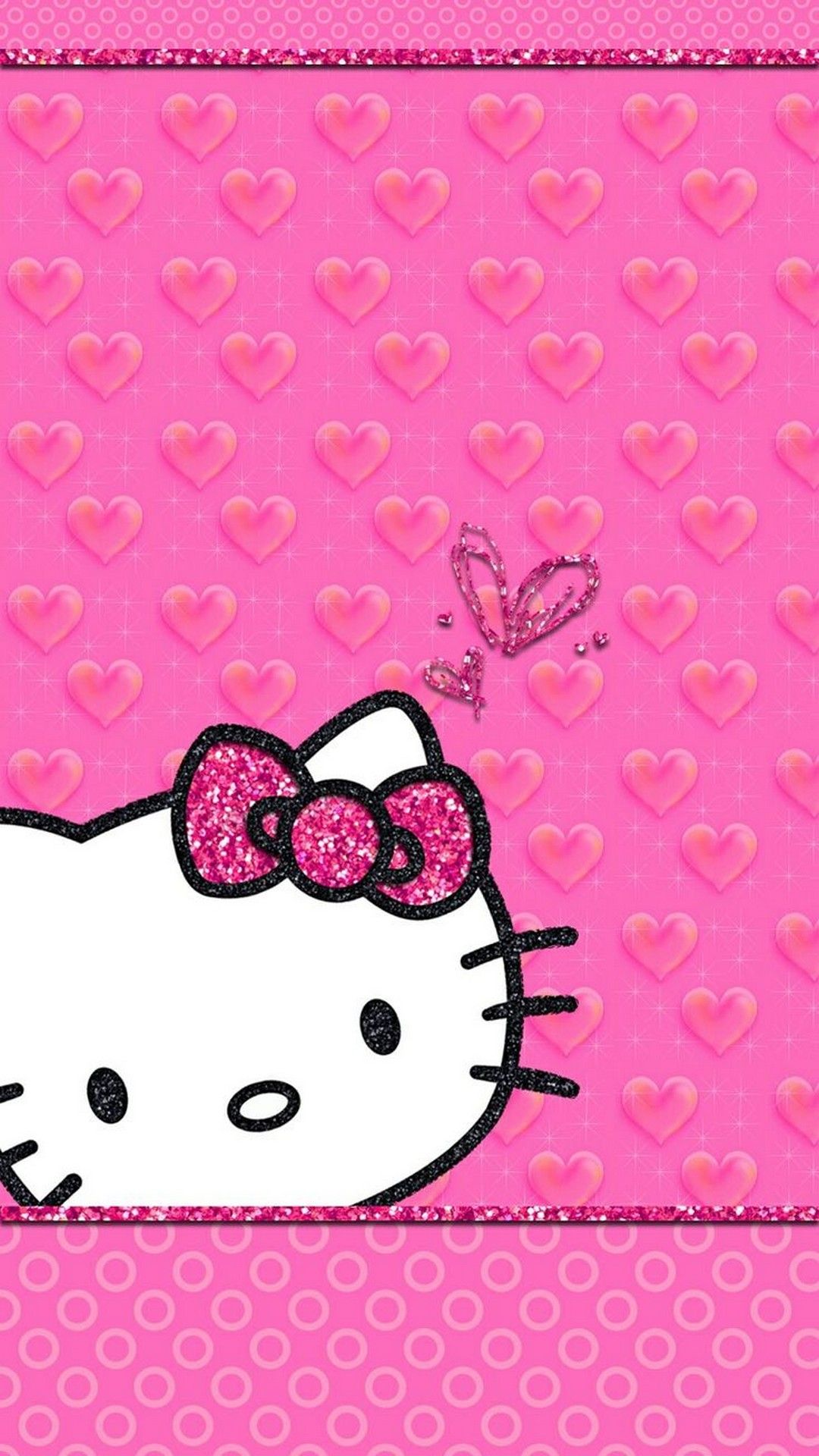 Hello Kitty Glitter Wallpapers