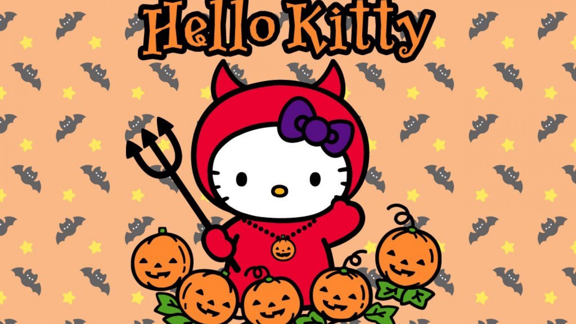 Hello Kitty Halloween Wallpapers