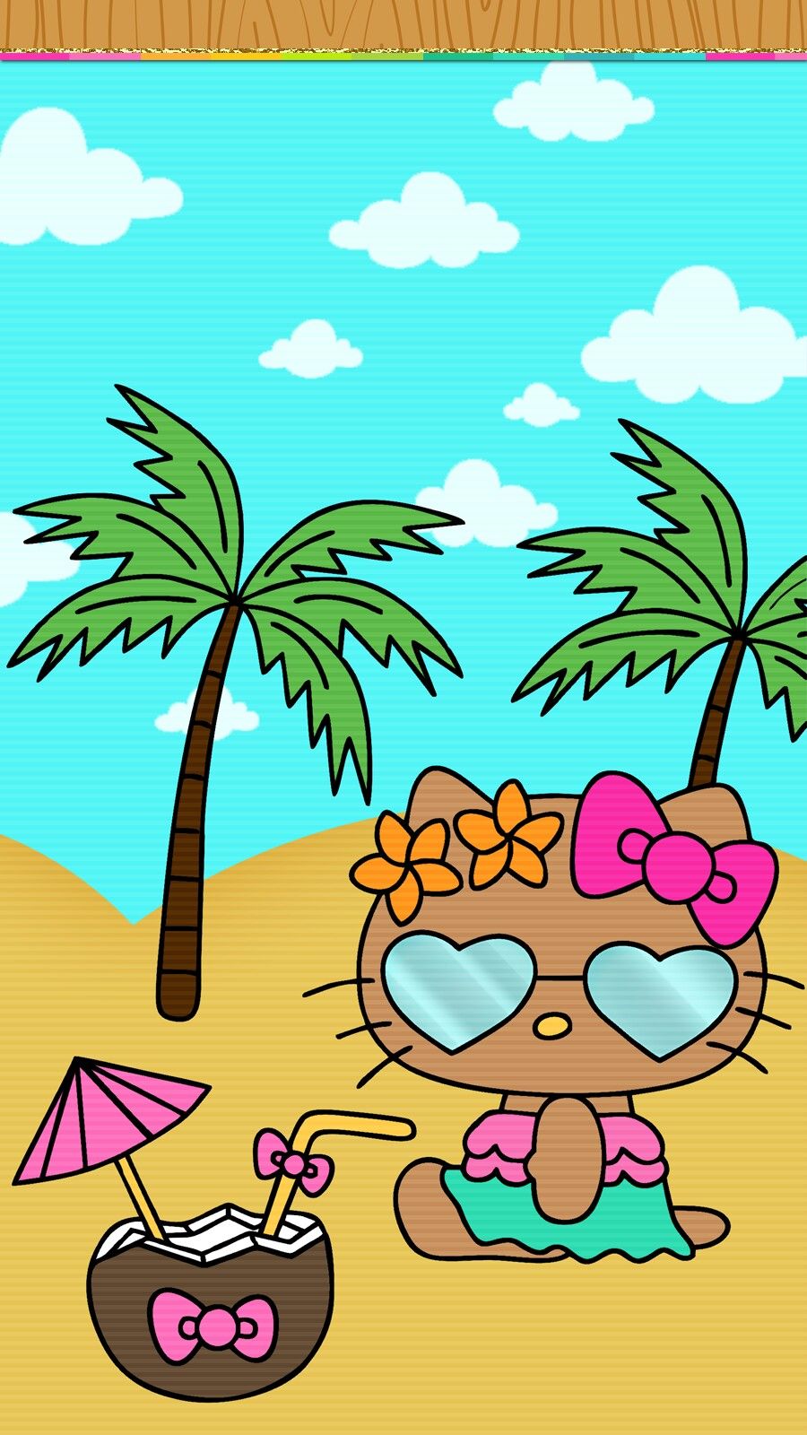 Hello Kitty Summer Wallpapers