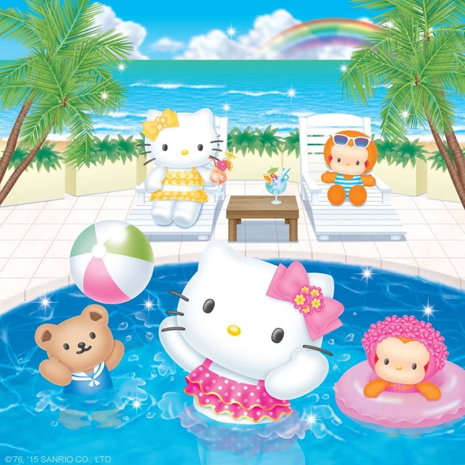 Hello Kitty Summer Wallpapers