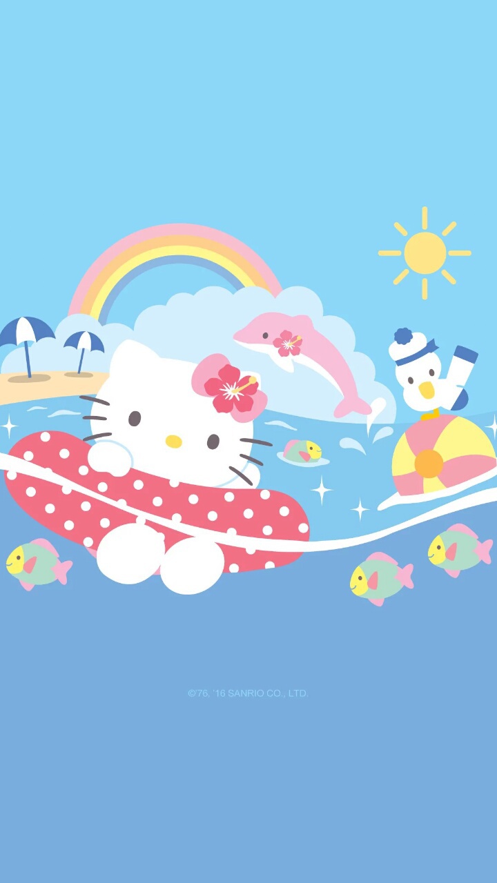 Hello Kitty Summer Wallpapers