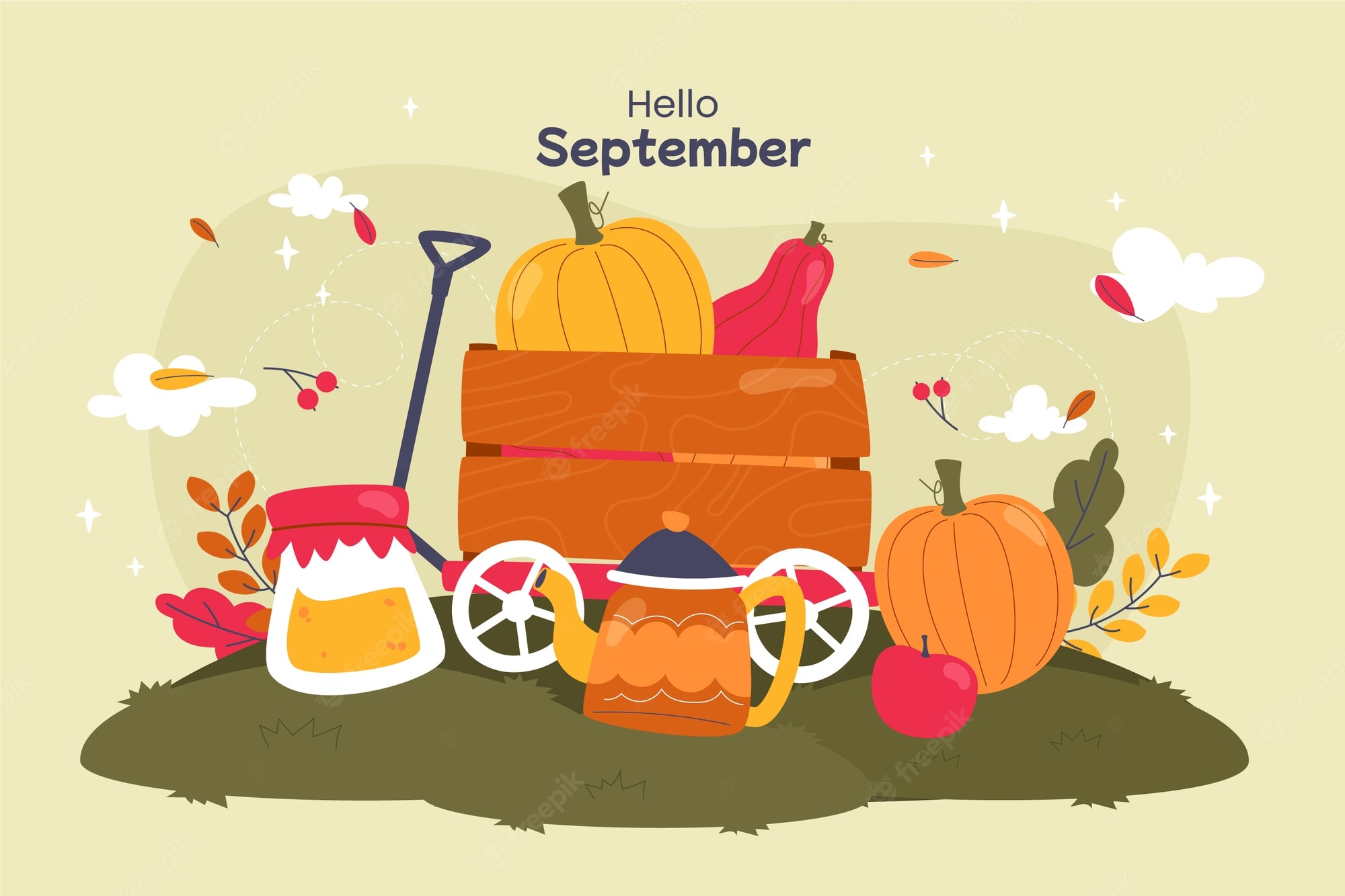 Hello September Images Wallpapers