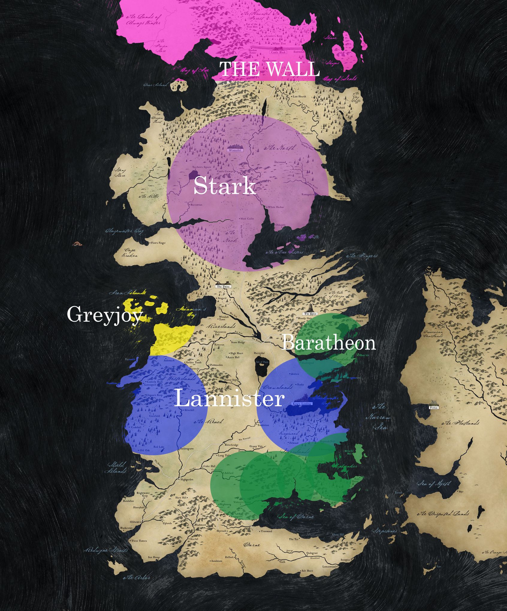 High Resolution Game Of Thrones Map Wallpapers