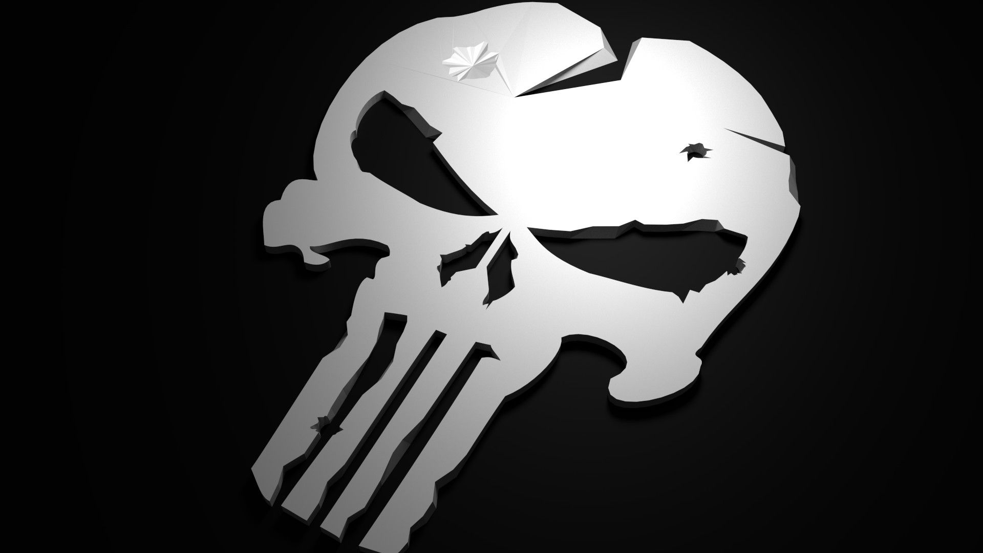 High Resolution Punisher Logo Wallpapers