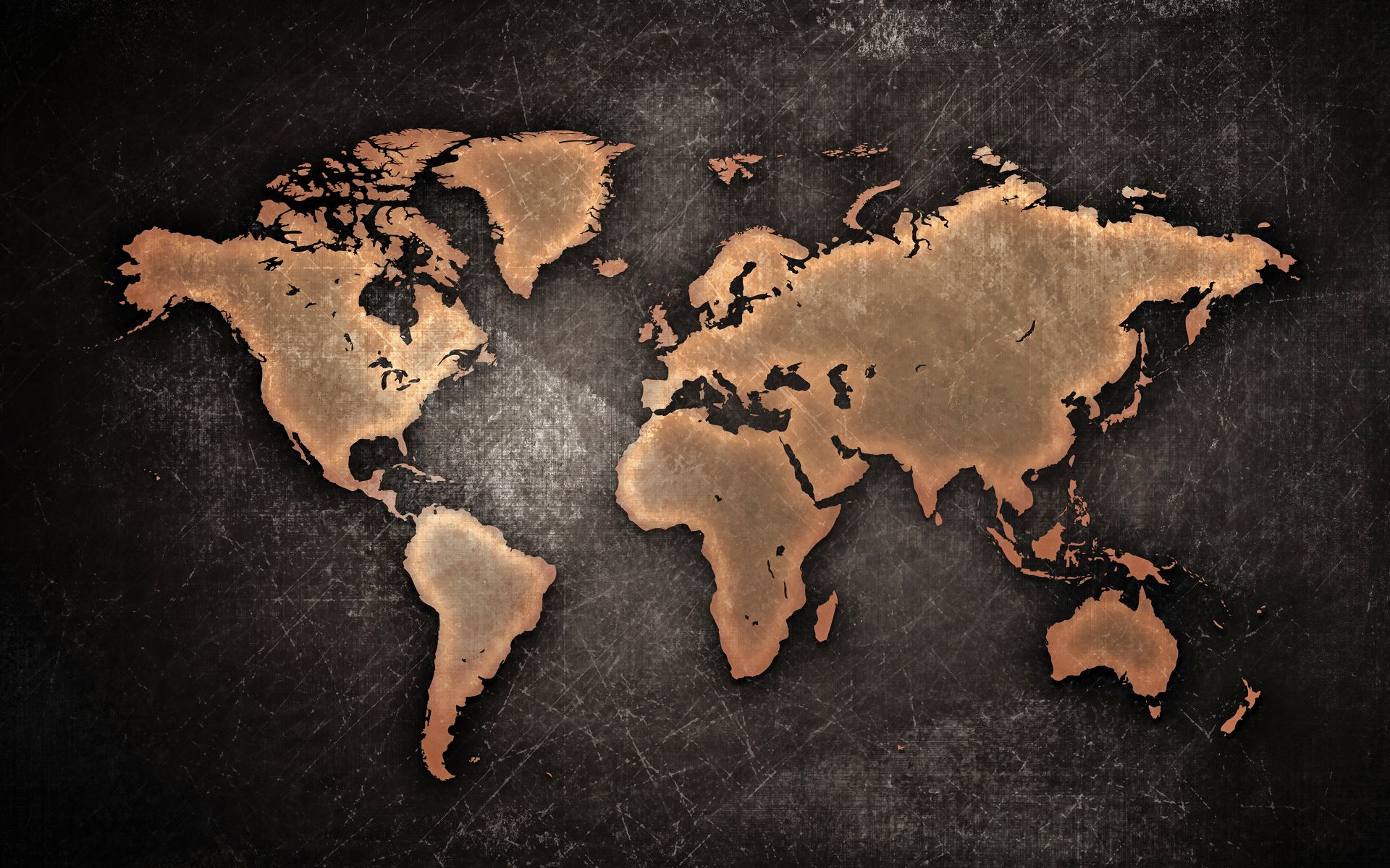 High Resolution Vintage World Map Wallpapers