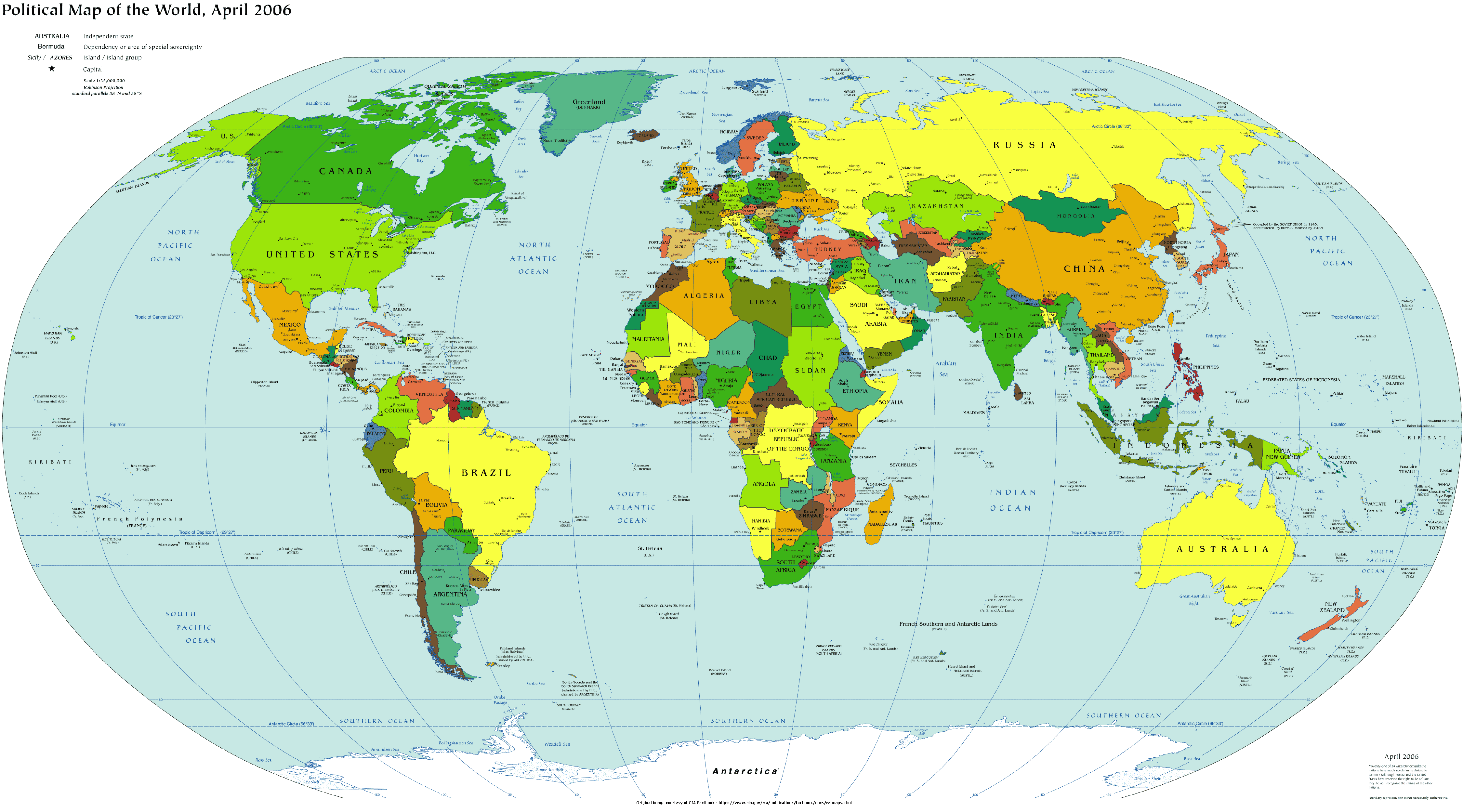 High Resolution World Map Wallpapers