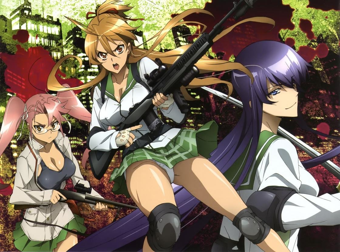 Highschool Of The Dead 1920X1080 Wallpapers