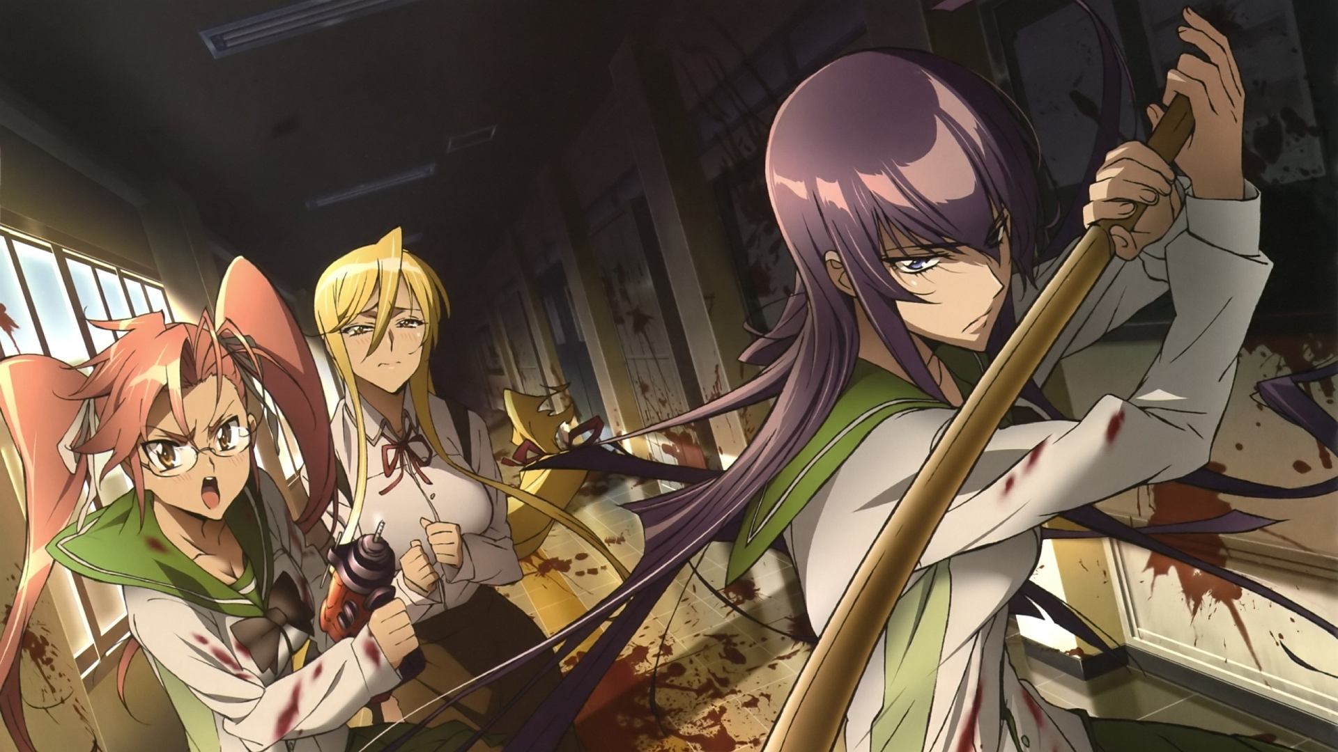 Highschool Of The Dead 1920X1080 Wallpapers