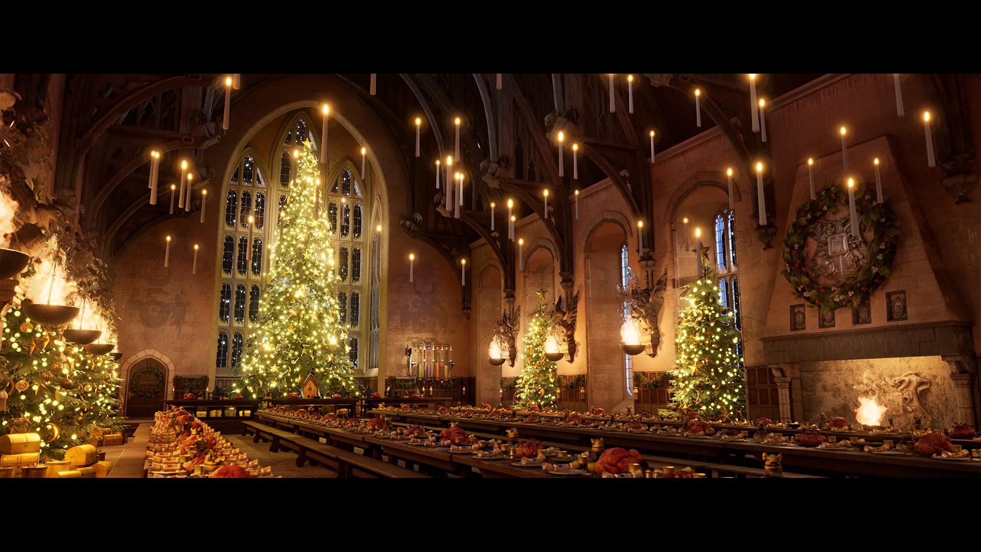 Hogwarts Christmas Wallpapers