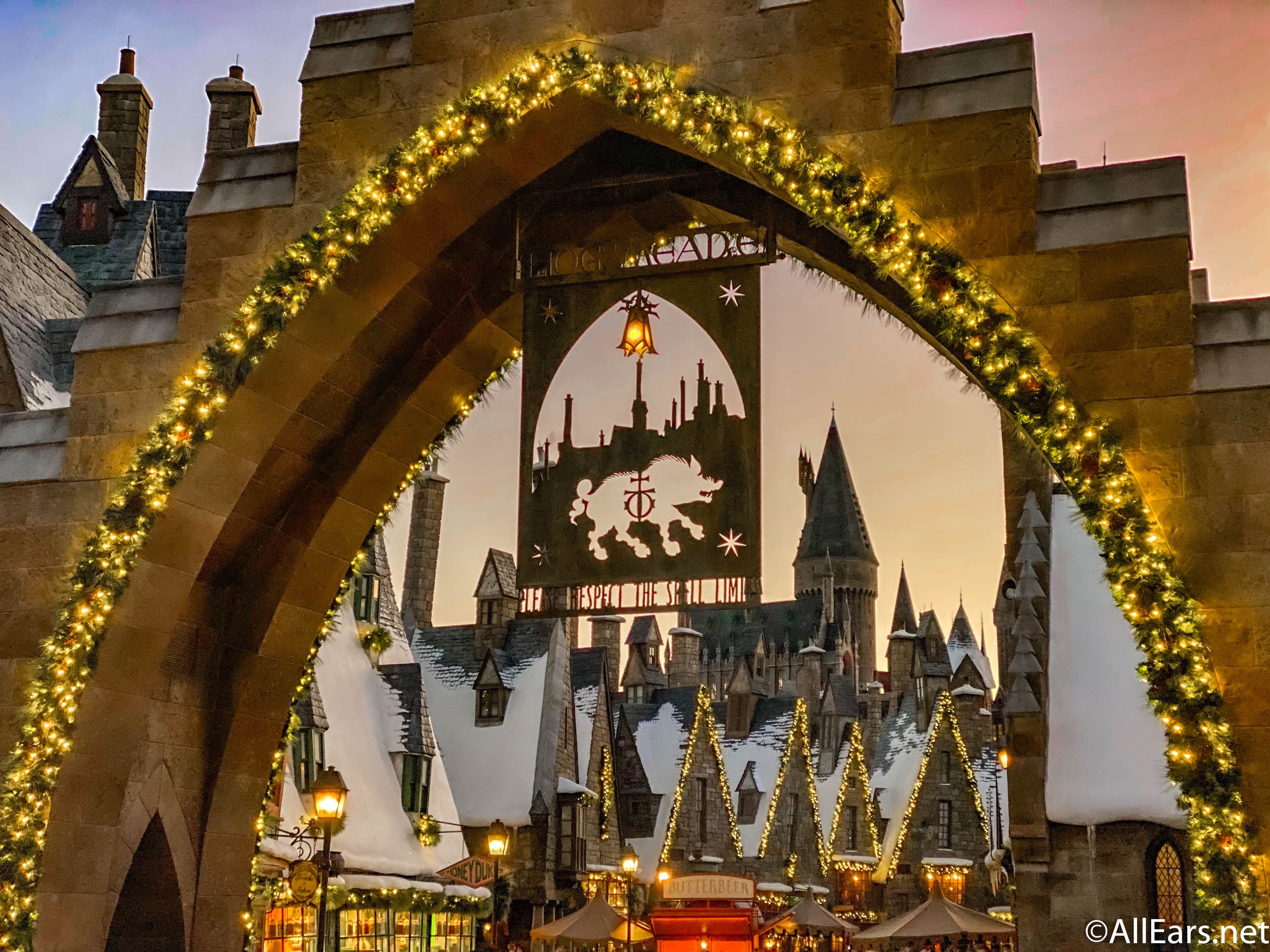 Hogwarts Christmas Wallpapers