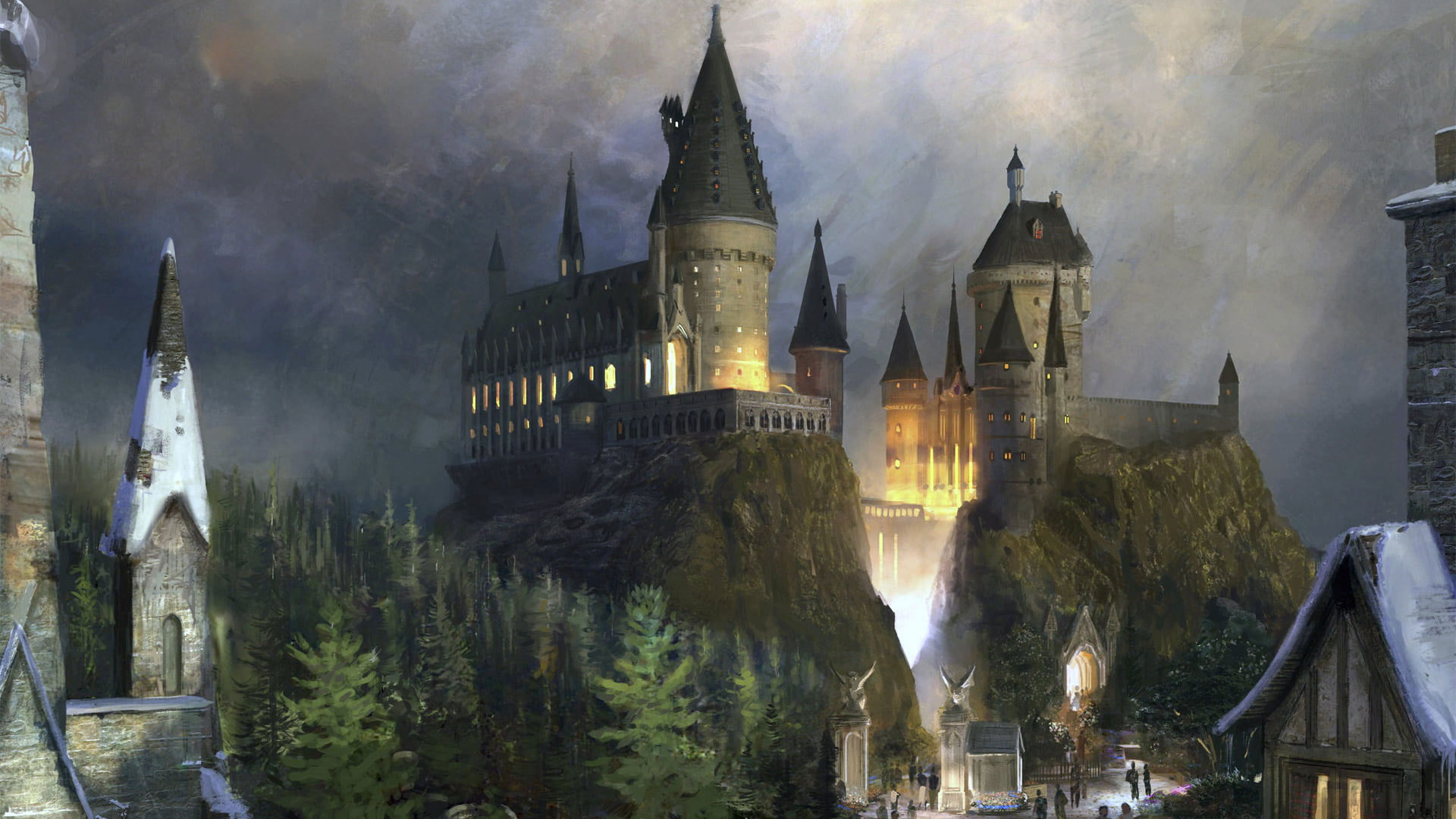 Hogwarts Christmas Wallpapers