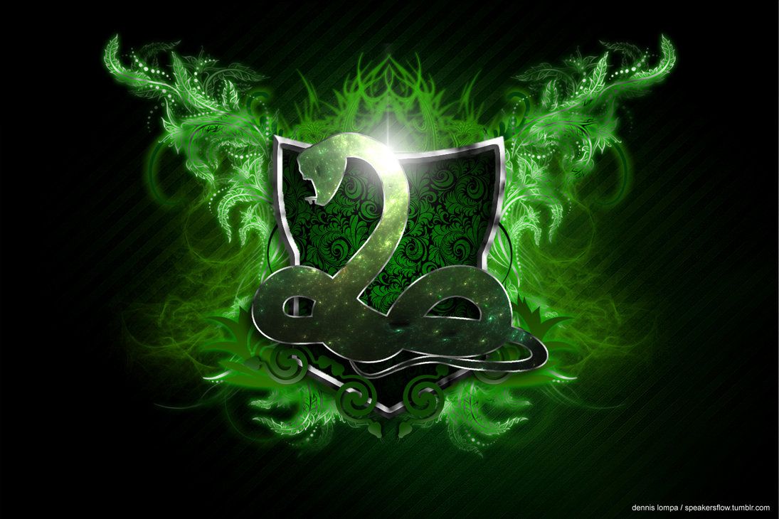 Hogwarts Crest Slytherin Wallpapers