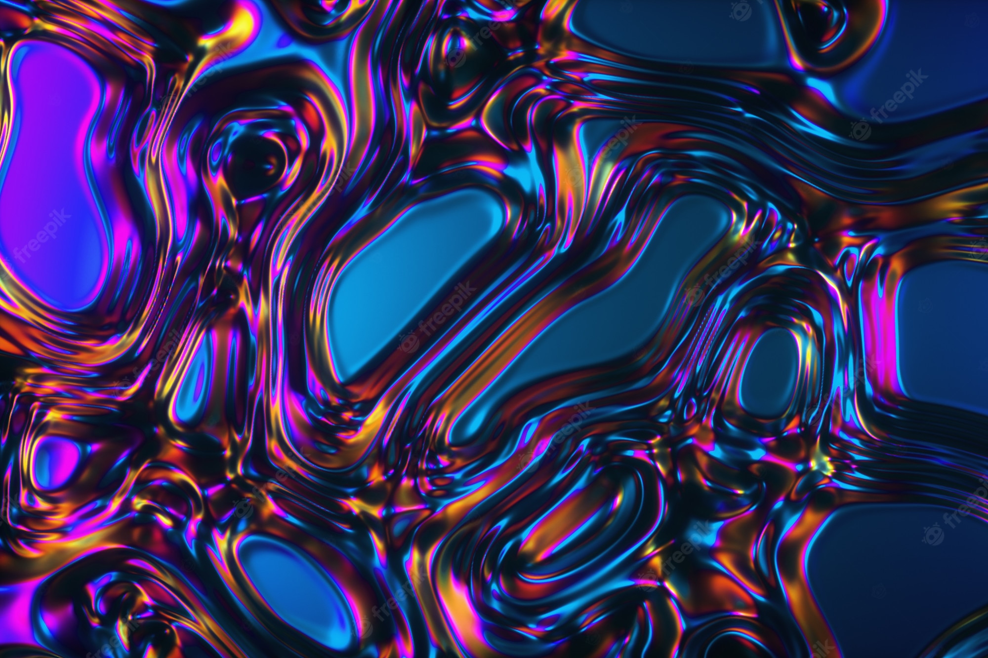 Holographic 4K Wallpapers