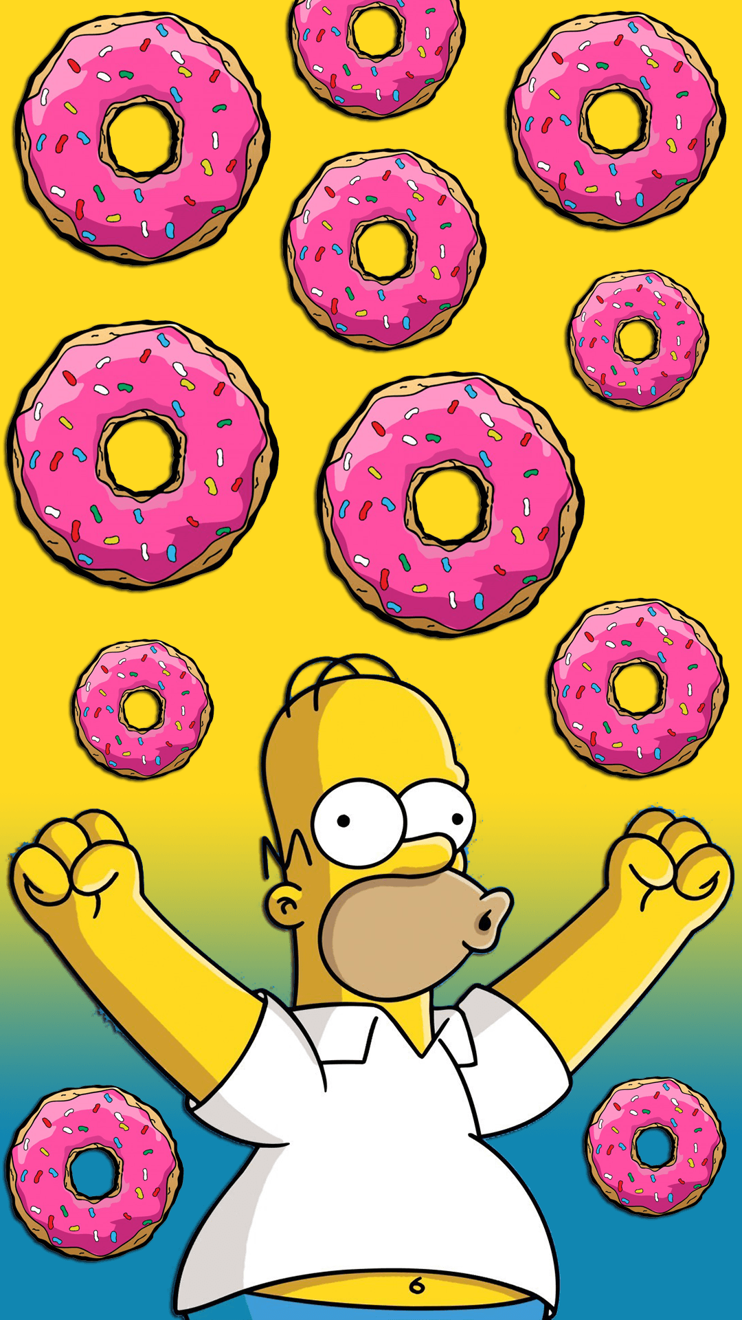 Homer Doughnuts Wallpapers