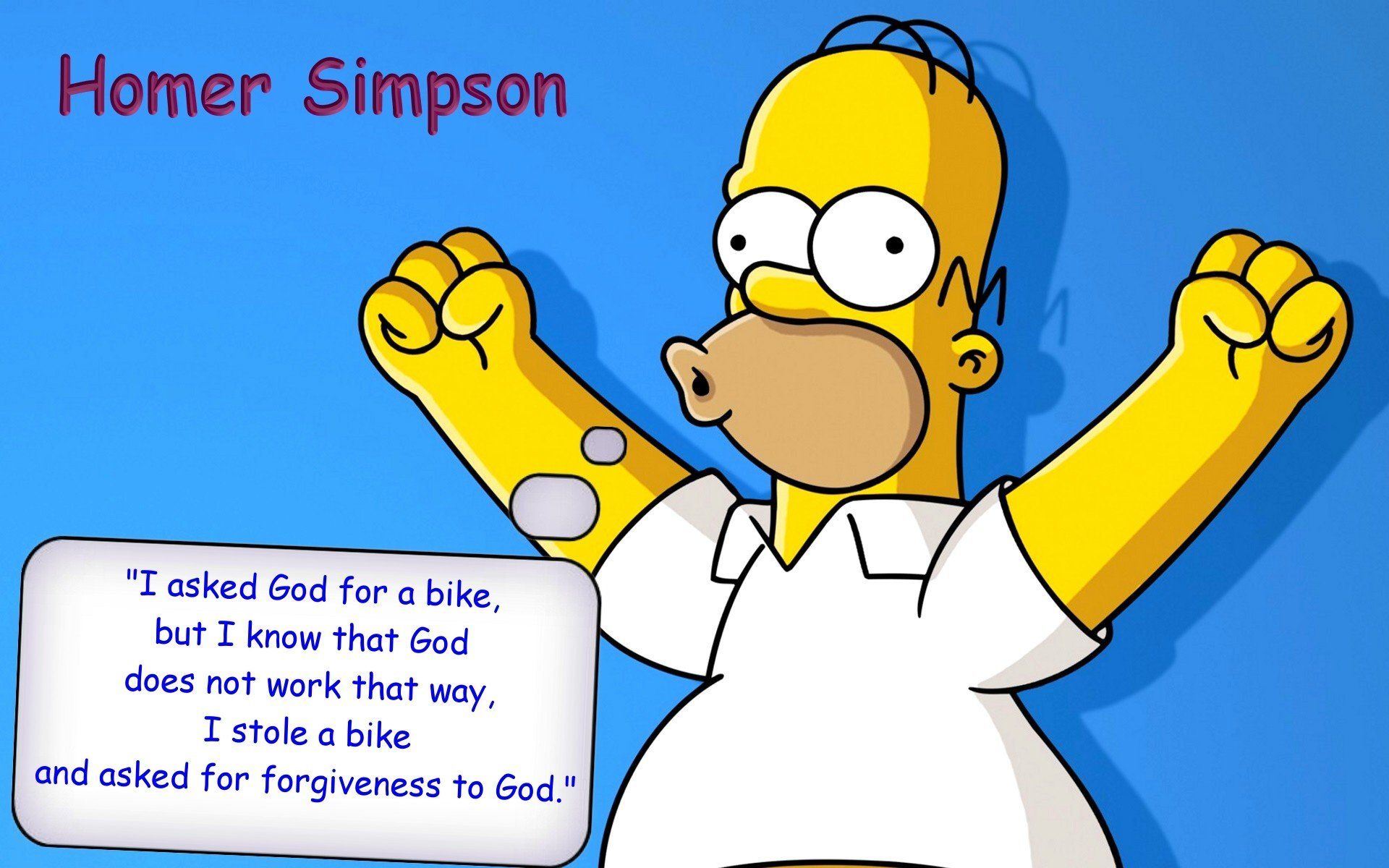 Homer Simpson Quotes Wallpapers