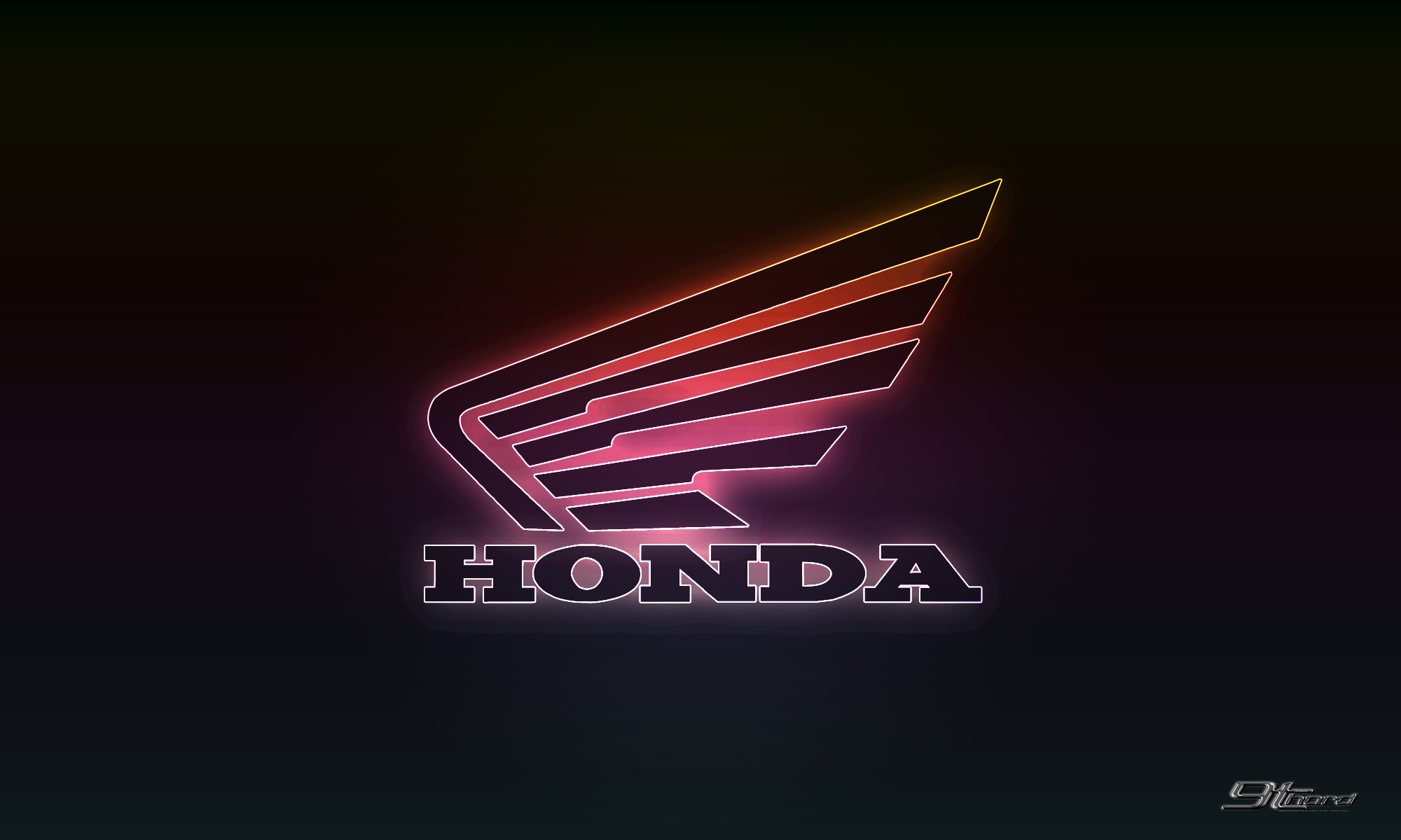 Honda Dirt Bike Logo Wallpapers