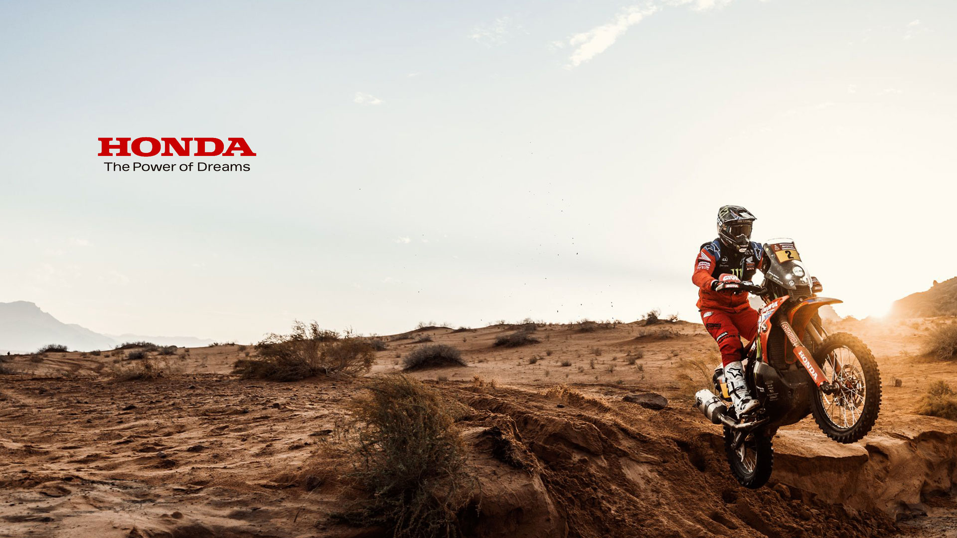 Honda Dirt Bike Logo Wallpapers