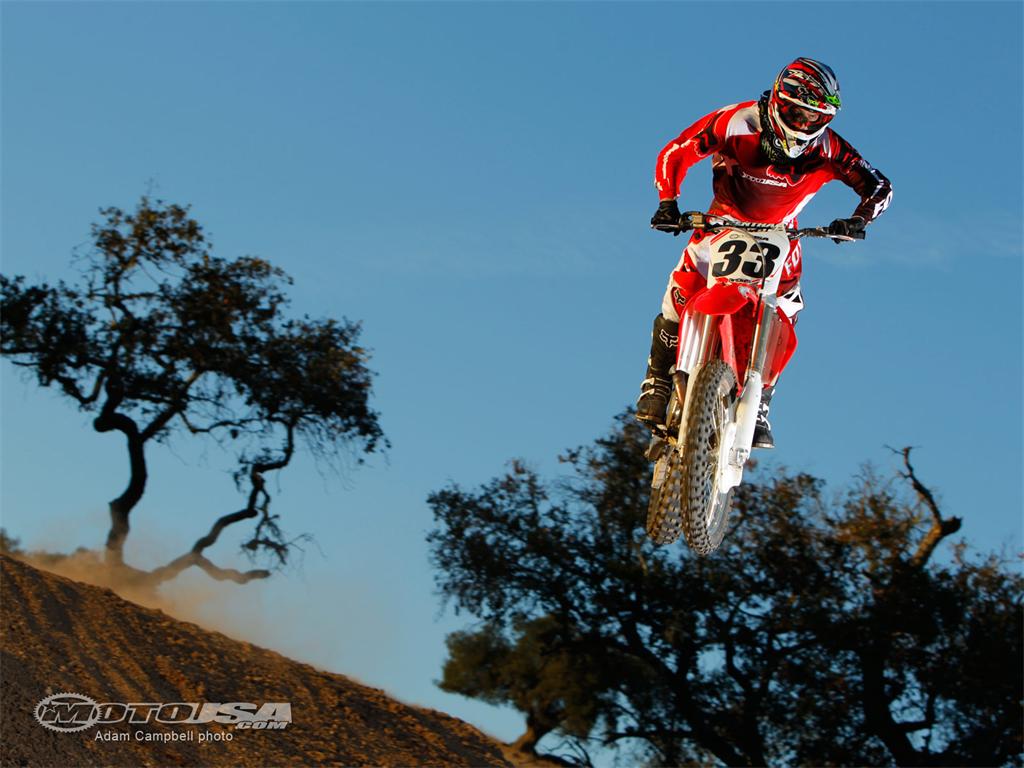 Honda Dirt Bike Logo Wallpapers